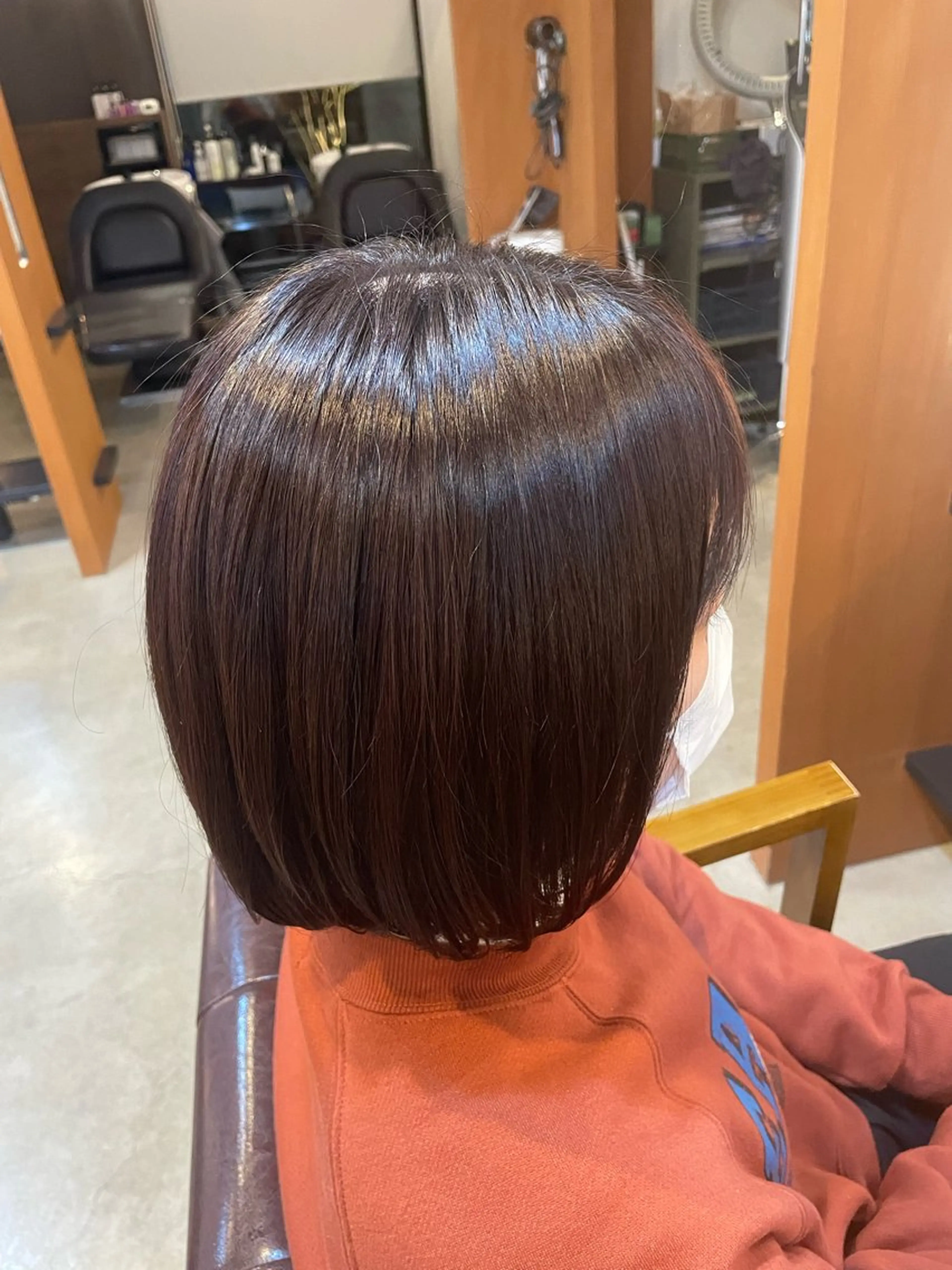 ショート カラー カット ヘアカラー 手塚 由佳のヘアスタイル