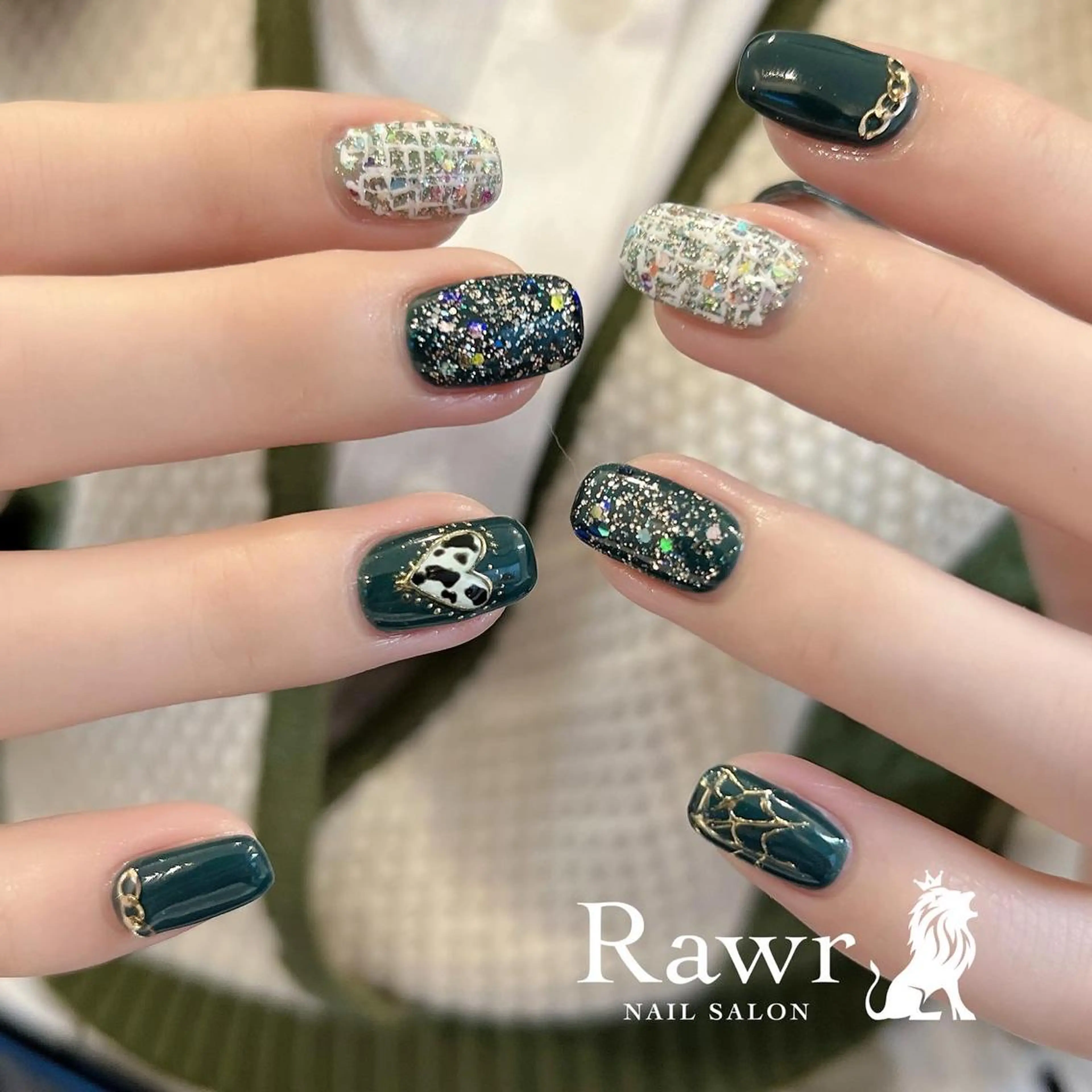 ネイル ハンドネイル Rawr / saoriのネイルデザイン