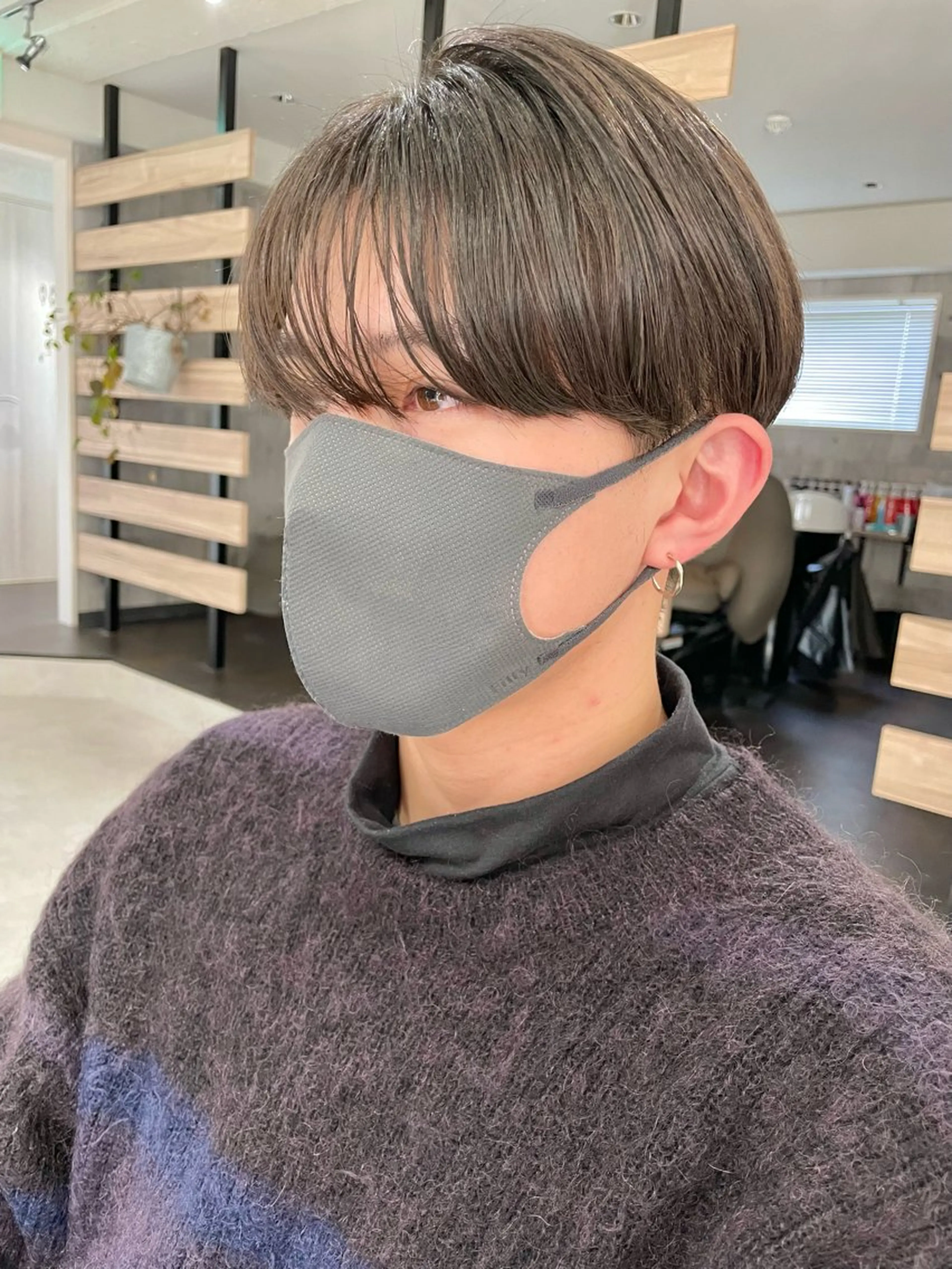 ショート カラー メンズ 【東北メンズヘア1 位受賞🥇】本間祐太のヘアスタイル