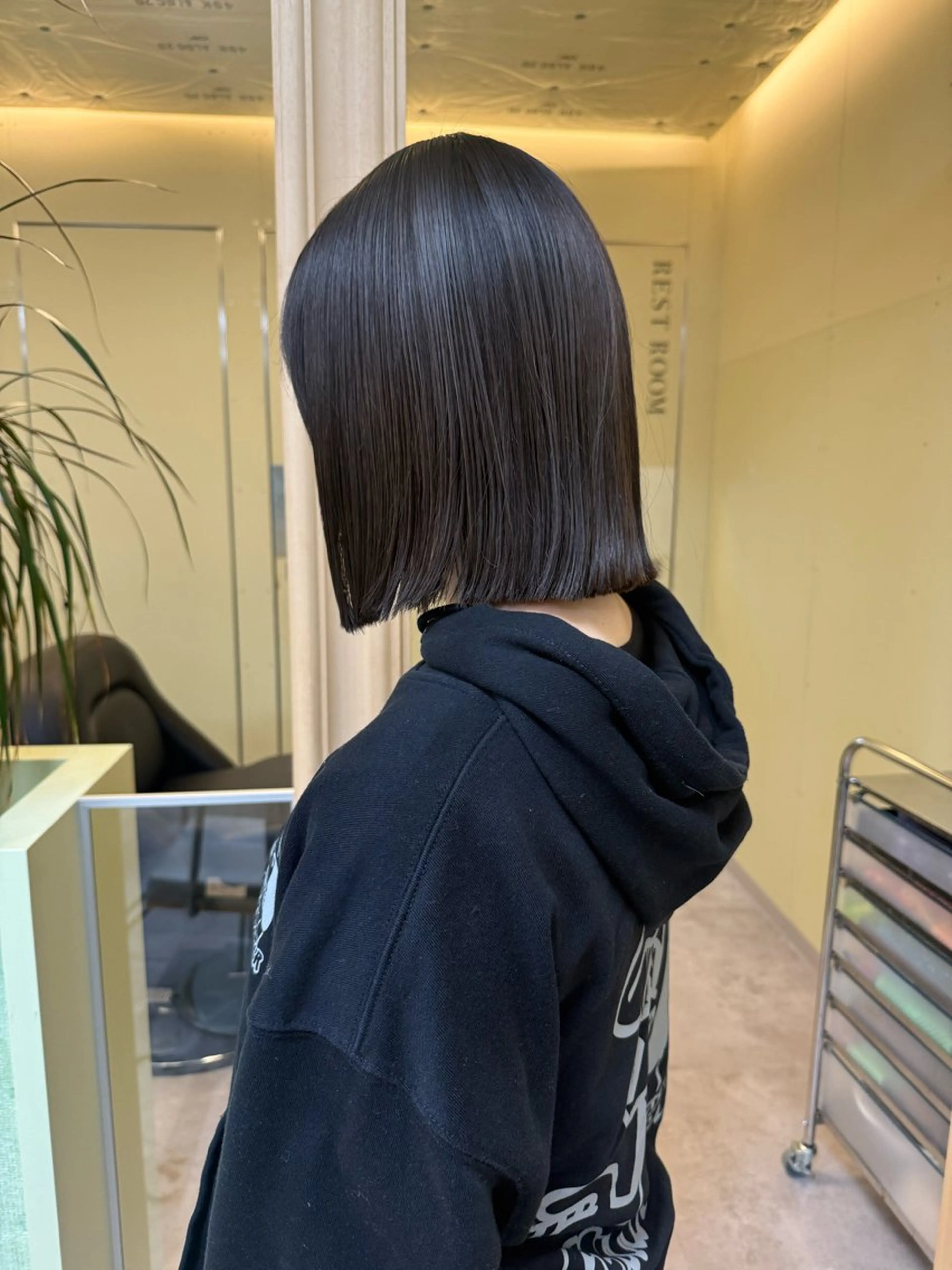 ショート カラー カット ヘアカラー トリートメント 伶風/ボブ/ ヘーゼルベージュのヘアスタイル