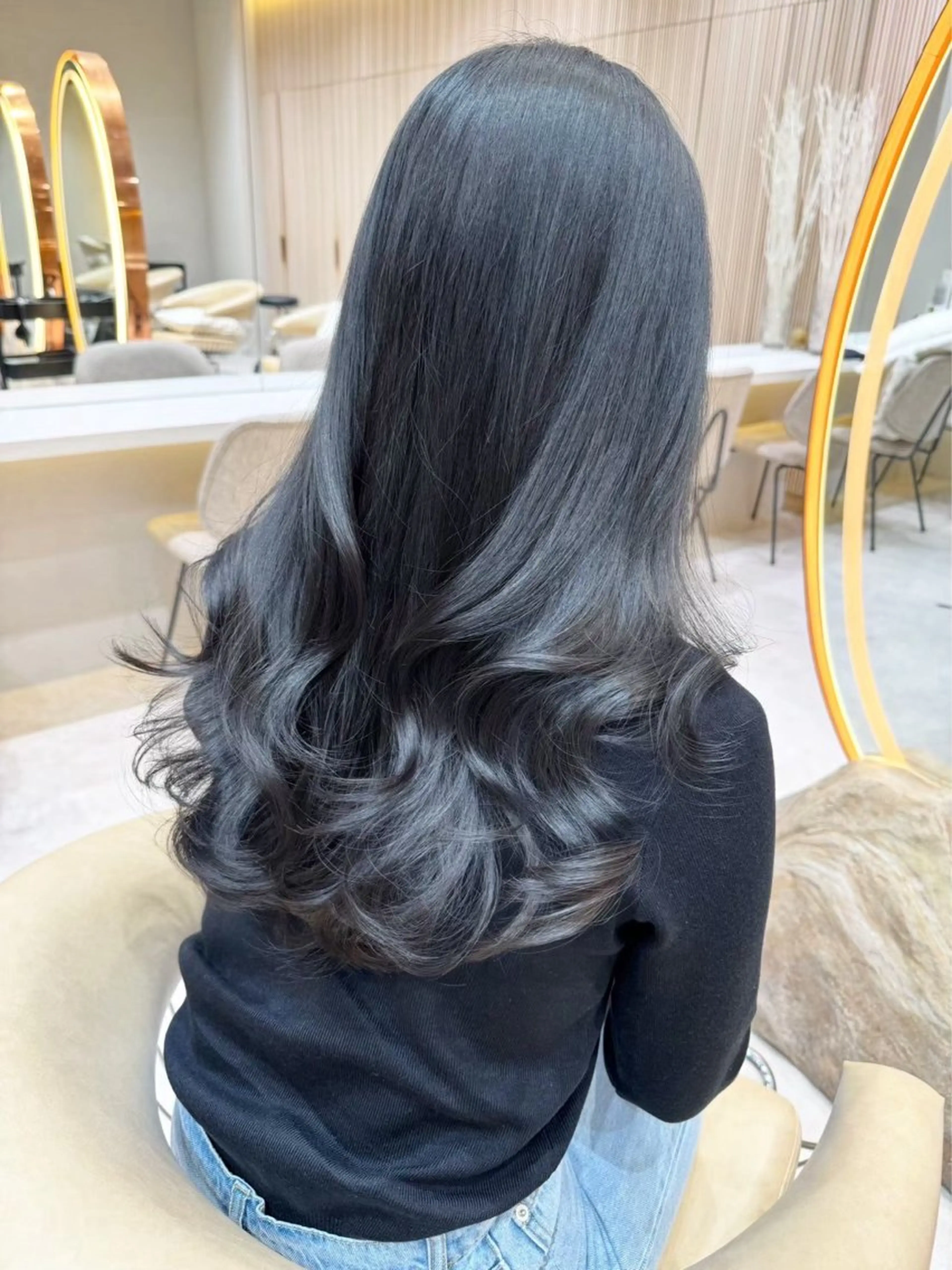 ロング カラー 松井 晴希のヘアスタイル