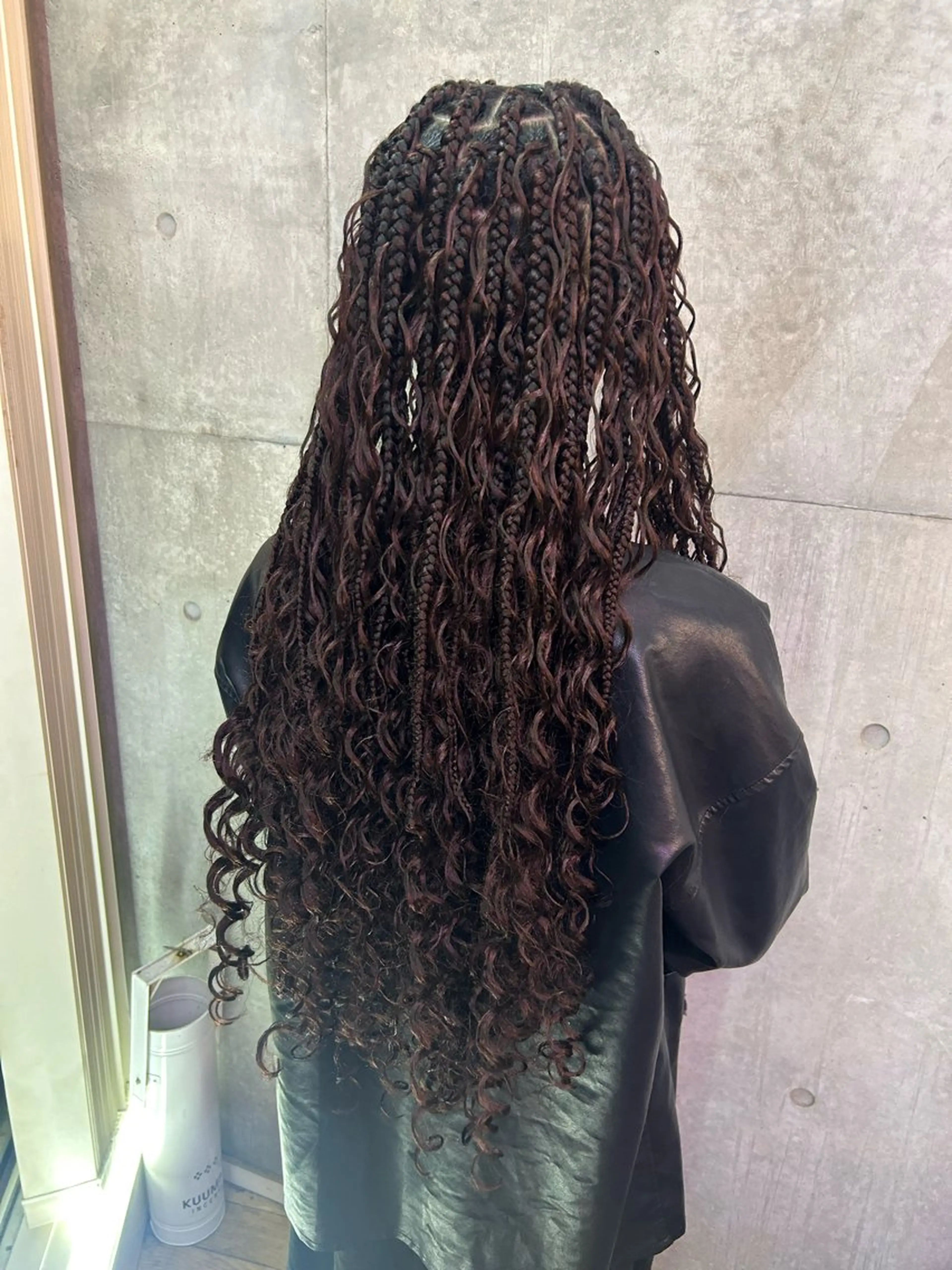 ロング ヘアアレンジ エクステ HARURU🪮✨ ブレイズ海外ヘアのヘアスタイル