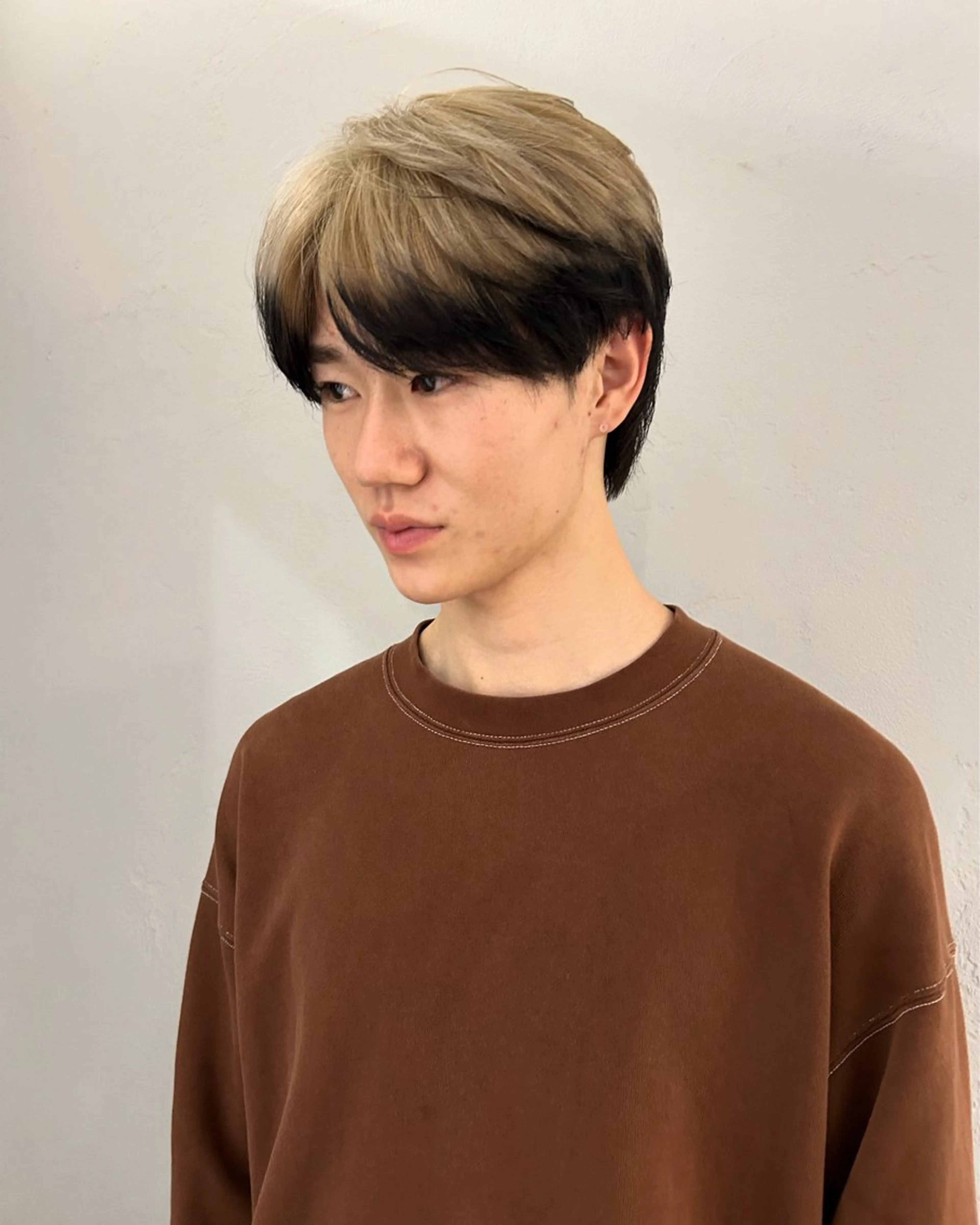 ショート カラー ヘアカラー トリートメント ケアパーマ/ケアブリ ーチdaisukeのヘアスタイル