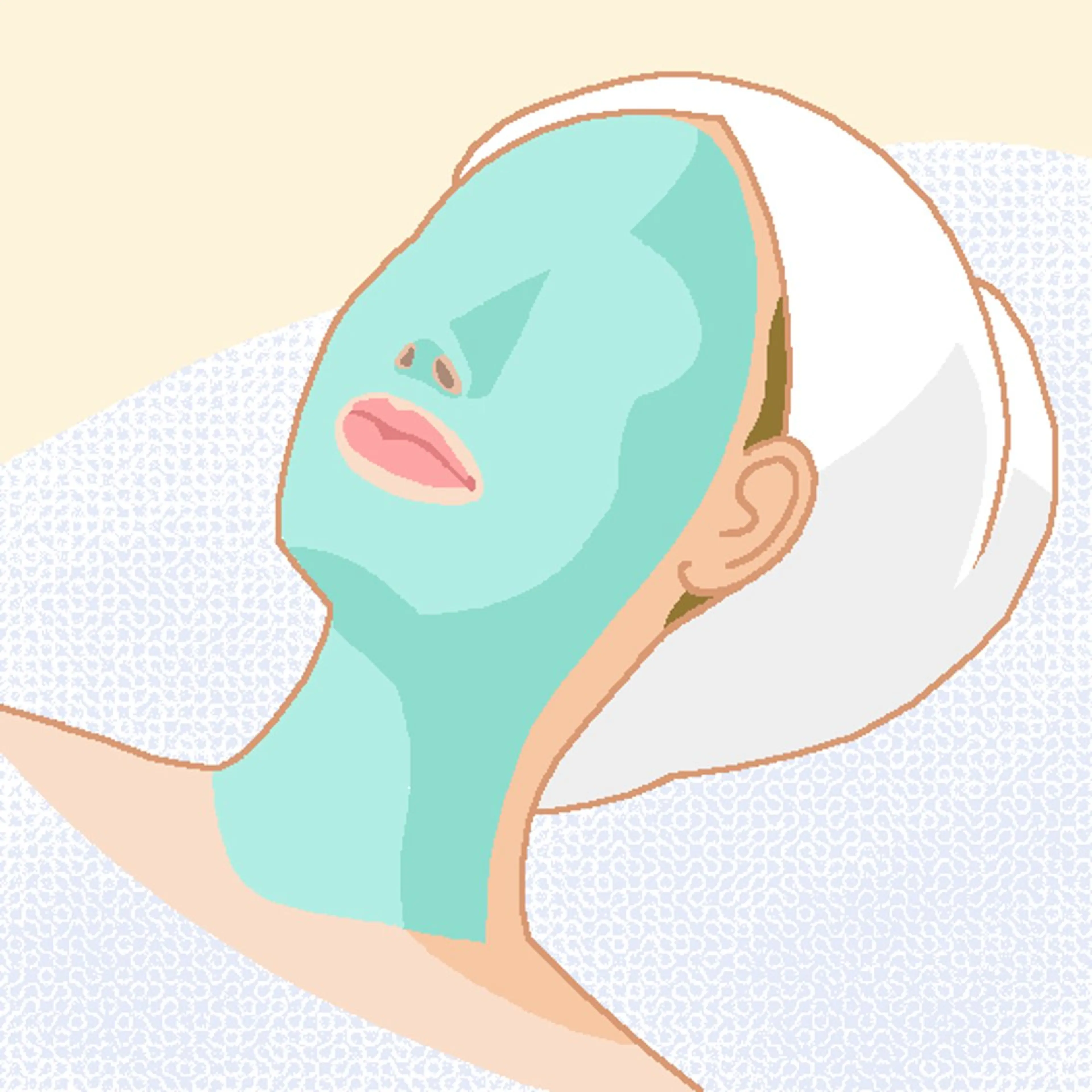 ビューネくんCMでおなじみ🫶薬用ビューネの固まるパック使用！ニキビ肌荒れが気になる方向けコースの写真