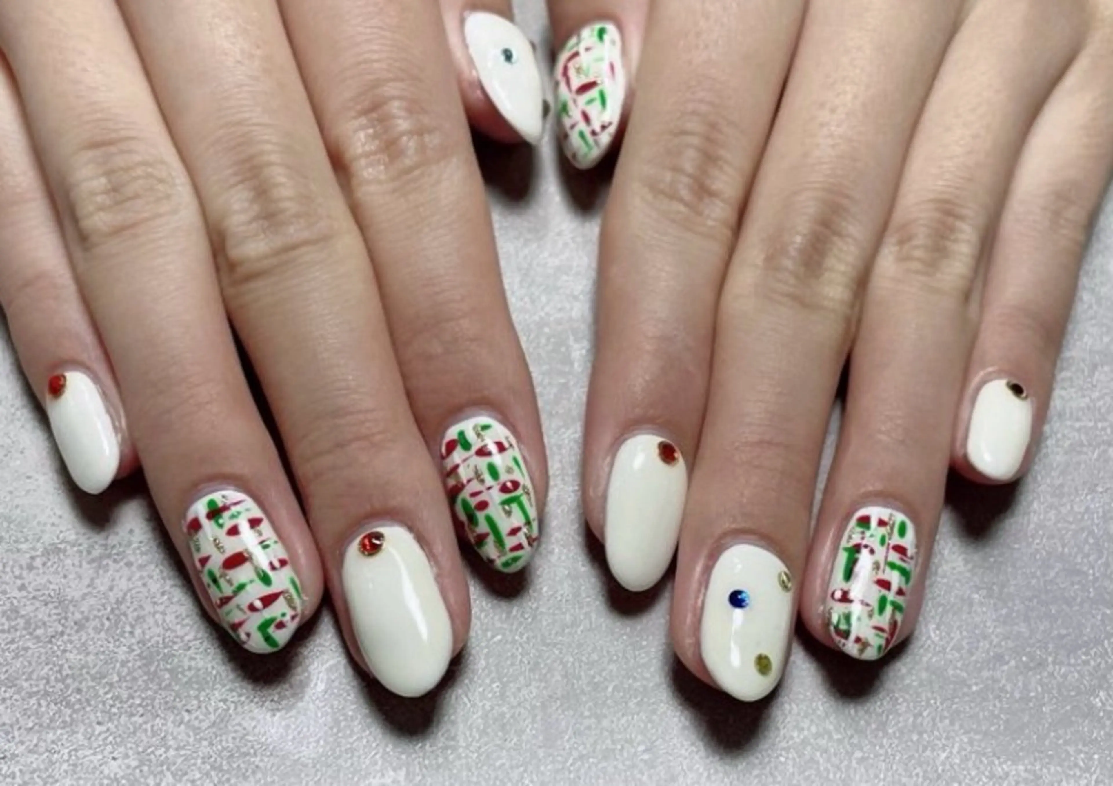 ネイル ジェルネイル パラジェル 冬ネイル ネイルサロン サヤのネイルデザイン