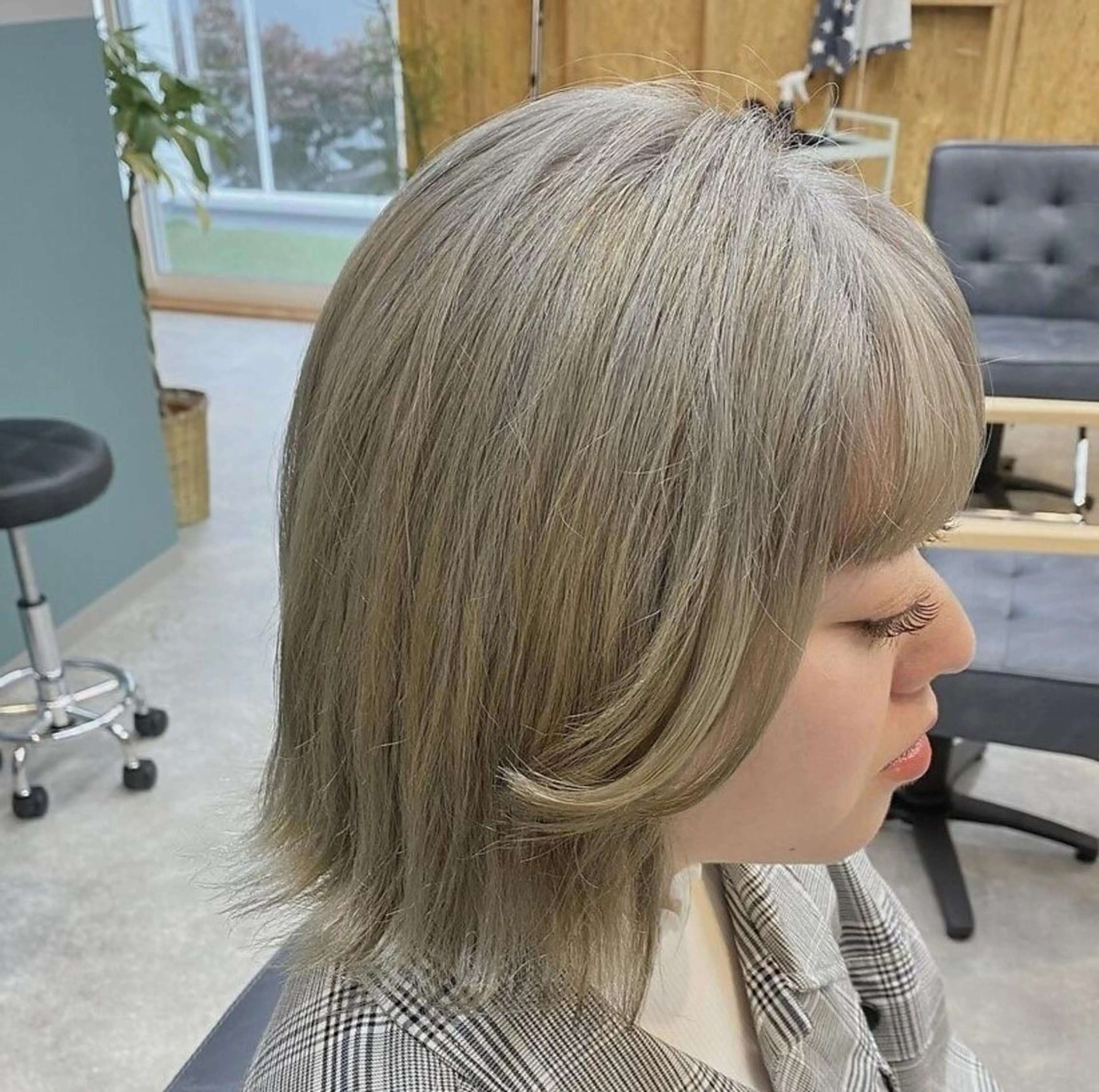 ショート まろみ暖色×ボブ ×chia🕯のヘアスタイル