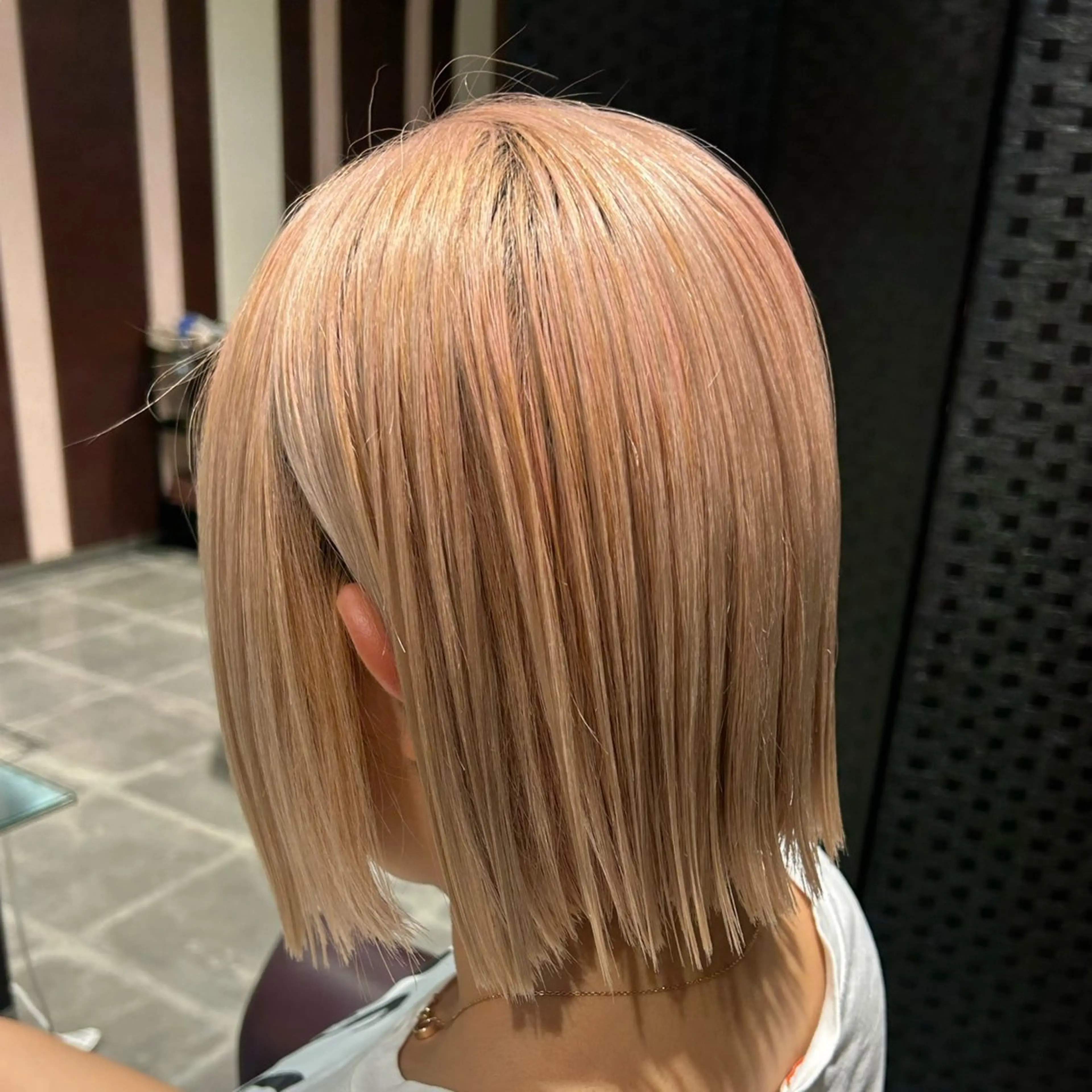 ショート LaBless あべのキューズサロン所属・艶カラー/あいか💜 天王寺阿倍野のヘアスタイル