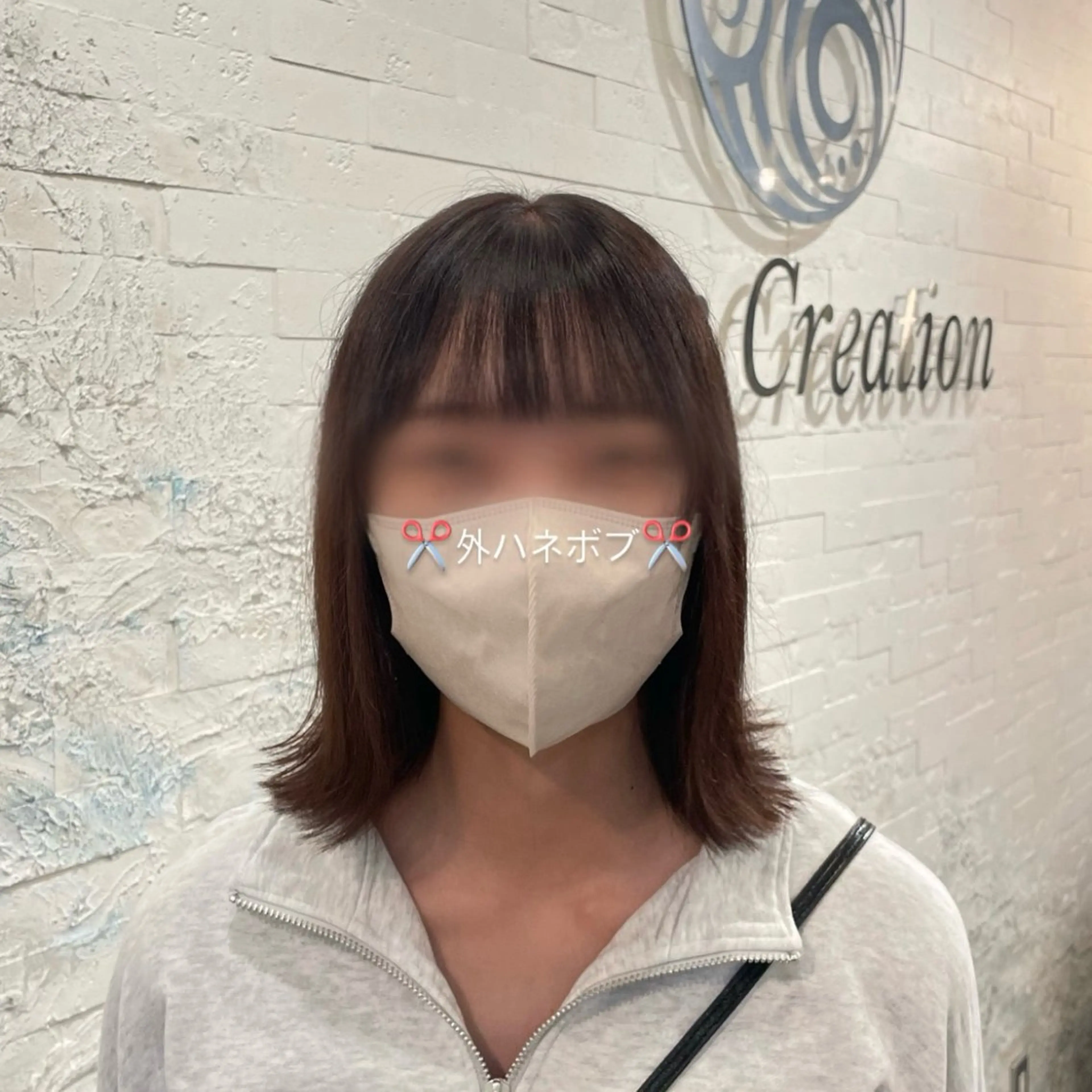 ミディアム レイヤーカット🩵 盛れ顔周り/Miuのヘアスタイル