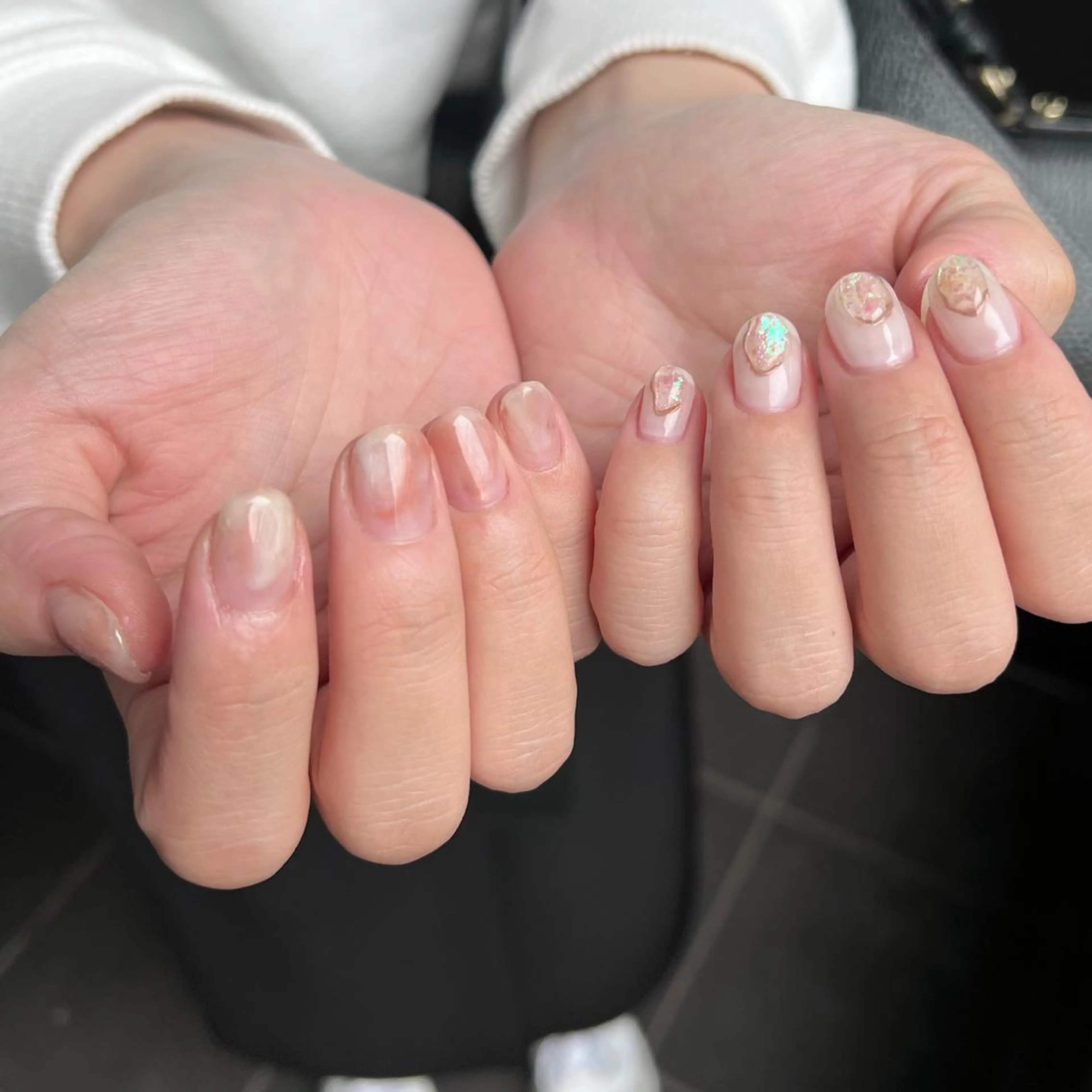 ネイル ハンドネイル nuás nailのネイルデザイン