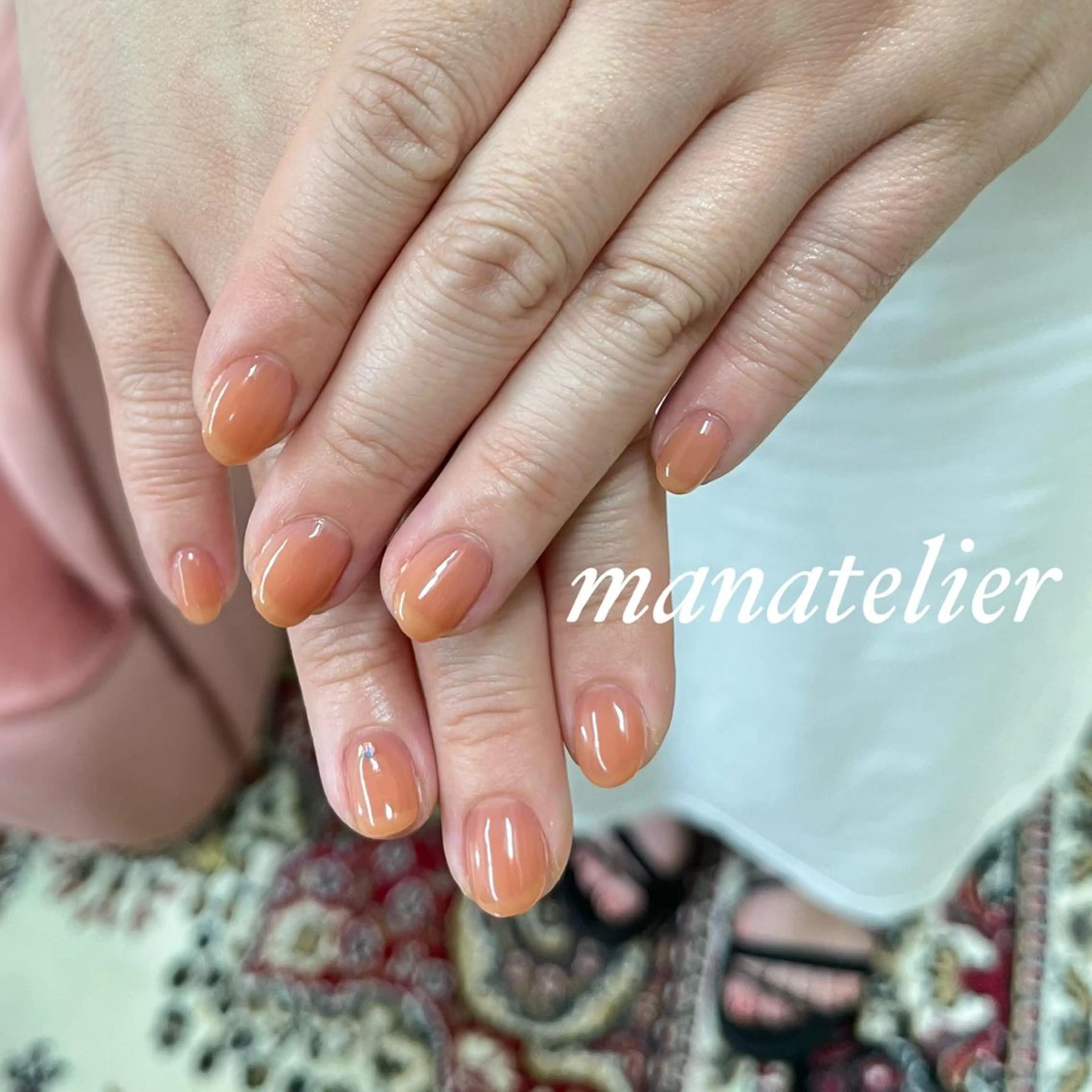 ネイル グラデーション ハンドネイル manatelier マナトリエのネイルデザイン