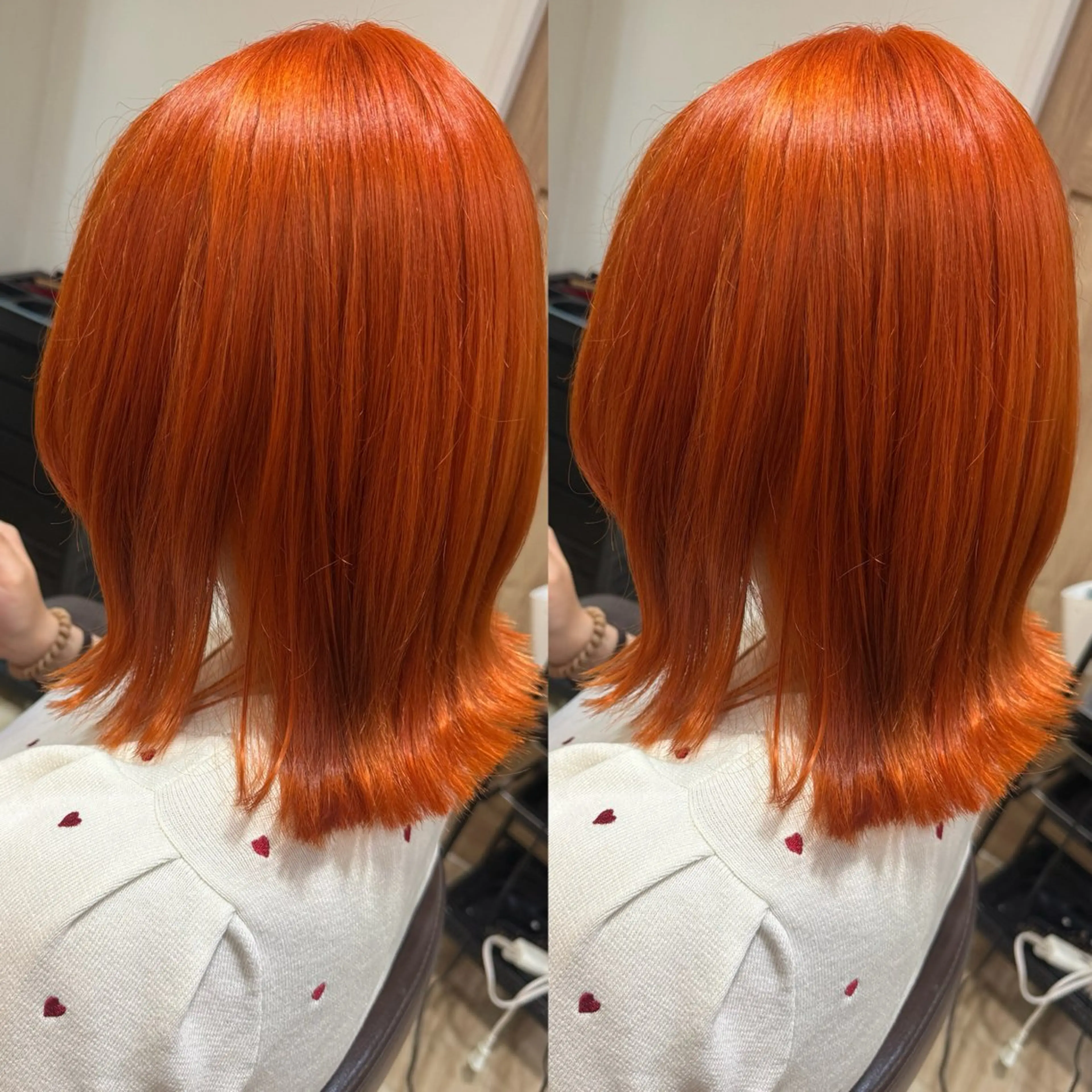 ショート カラー 🌺ハイトーン🌺 矢葺 なぎさ🌺🌺のヘアスタイル