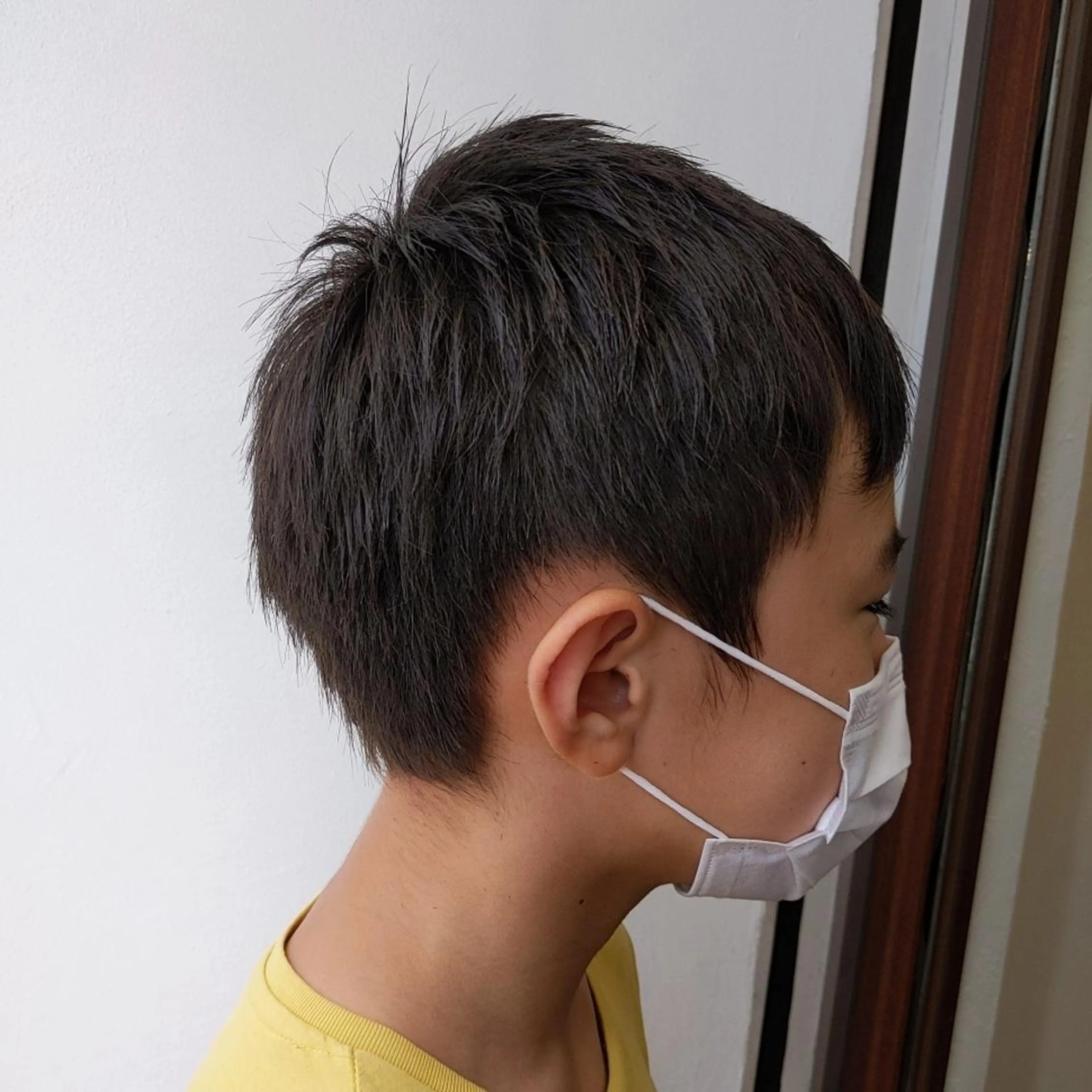 キッズ ショート 髪質改善&白髪ぼかし カラー♡店長みやけ♡のヘアスタイル