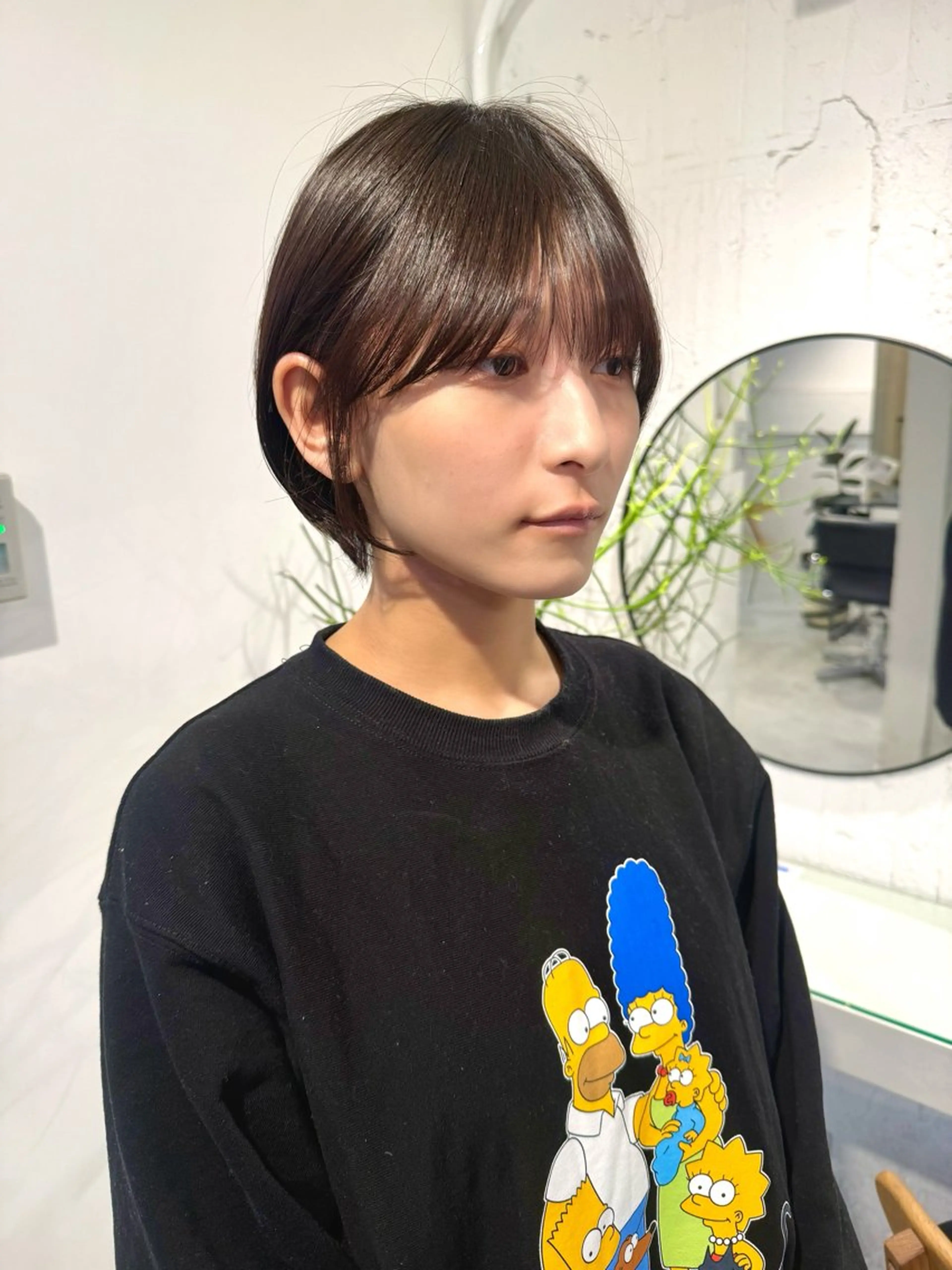 ショート カット ヘアカラー 骨格診断で絶対可愛い ✨丸みショート✨凌弥のヘアスタイル