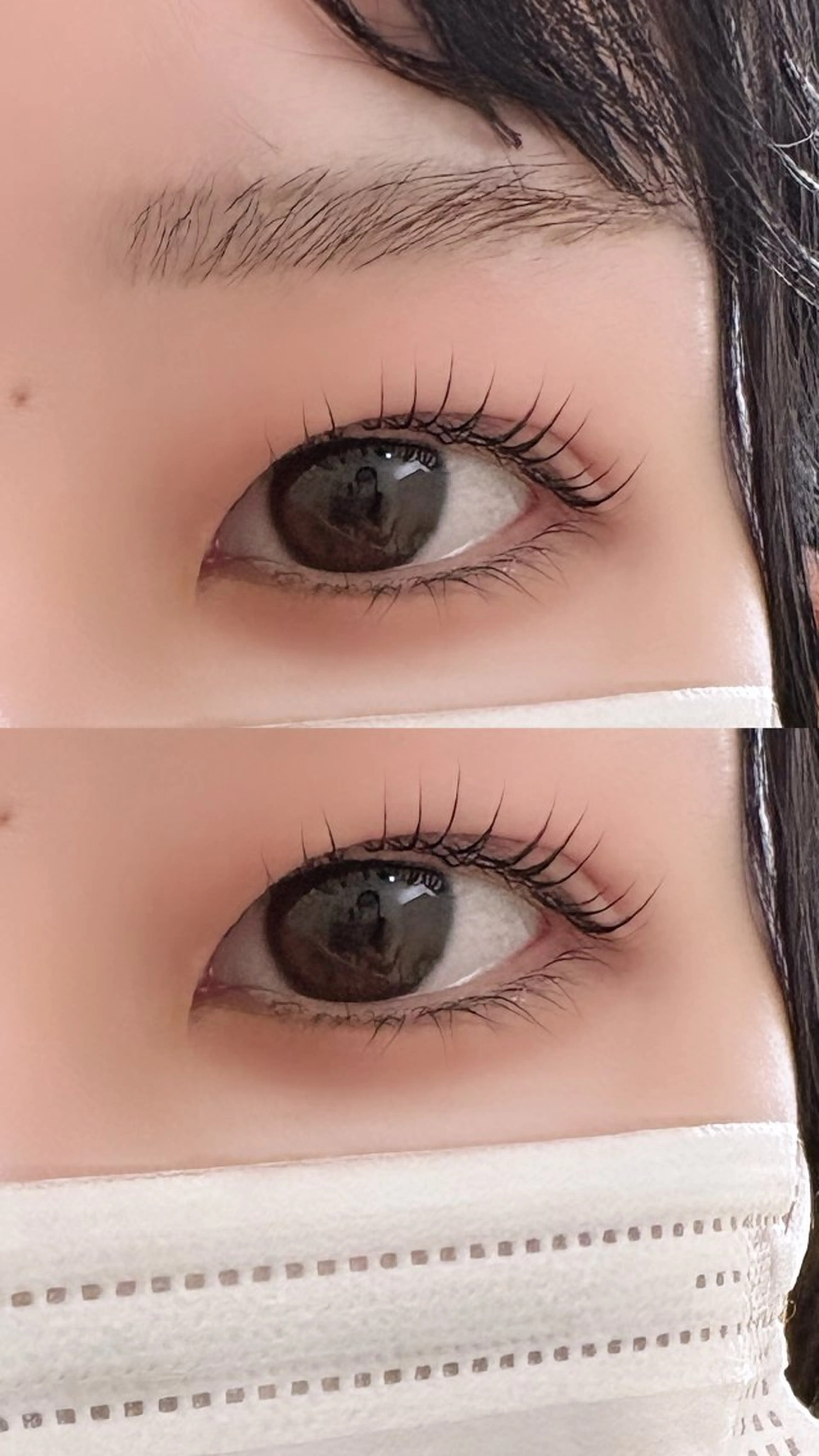 マツエク・マツパ パリジェンヌラッシュリフト マツエク・まつ毛パーマ・眉毛・ネイル専門店 eyelash&nail Lucia 阿倍野店 5F所属・mi oのマツエク・マツパデザイン