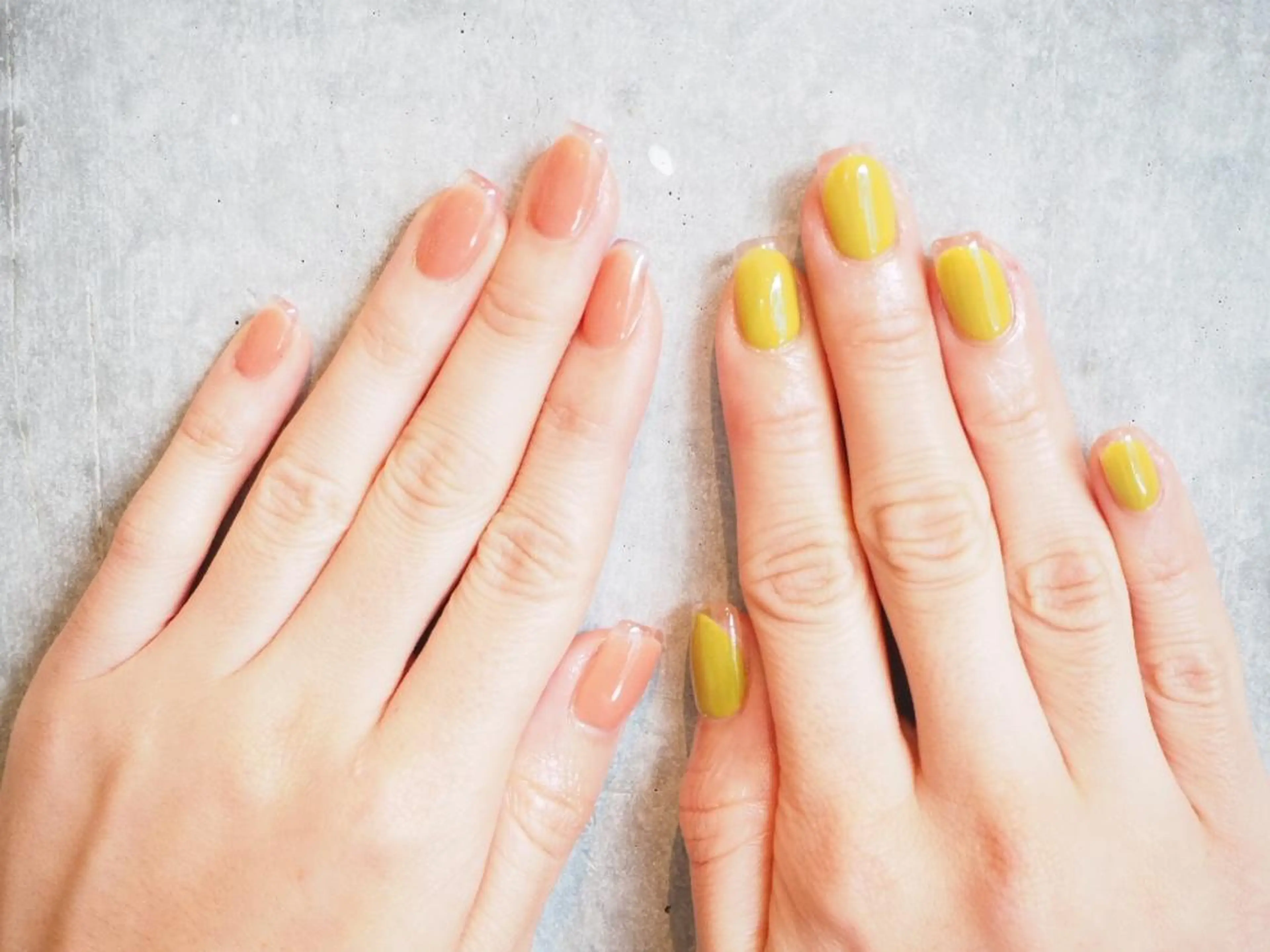 ネイル クリアネイル フレンチネイル ConneQt所属・ETHOSENSE. kimikaのネイルデザイン