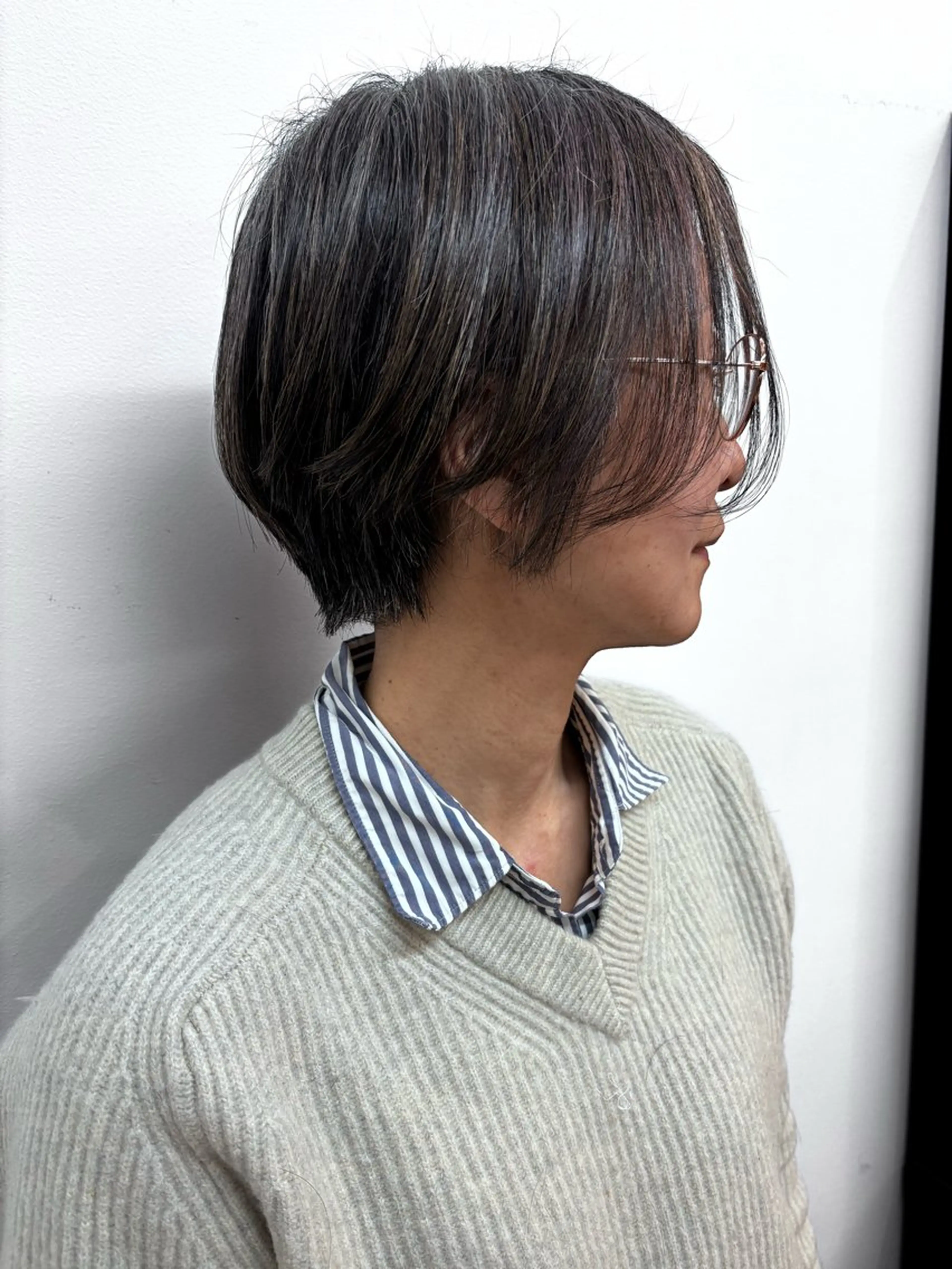 ショート みぞぐち じゅりのヘアスタイル