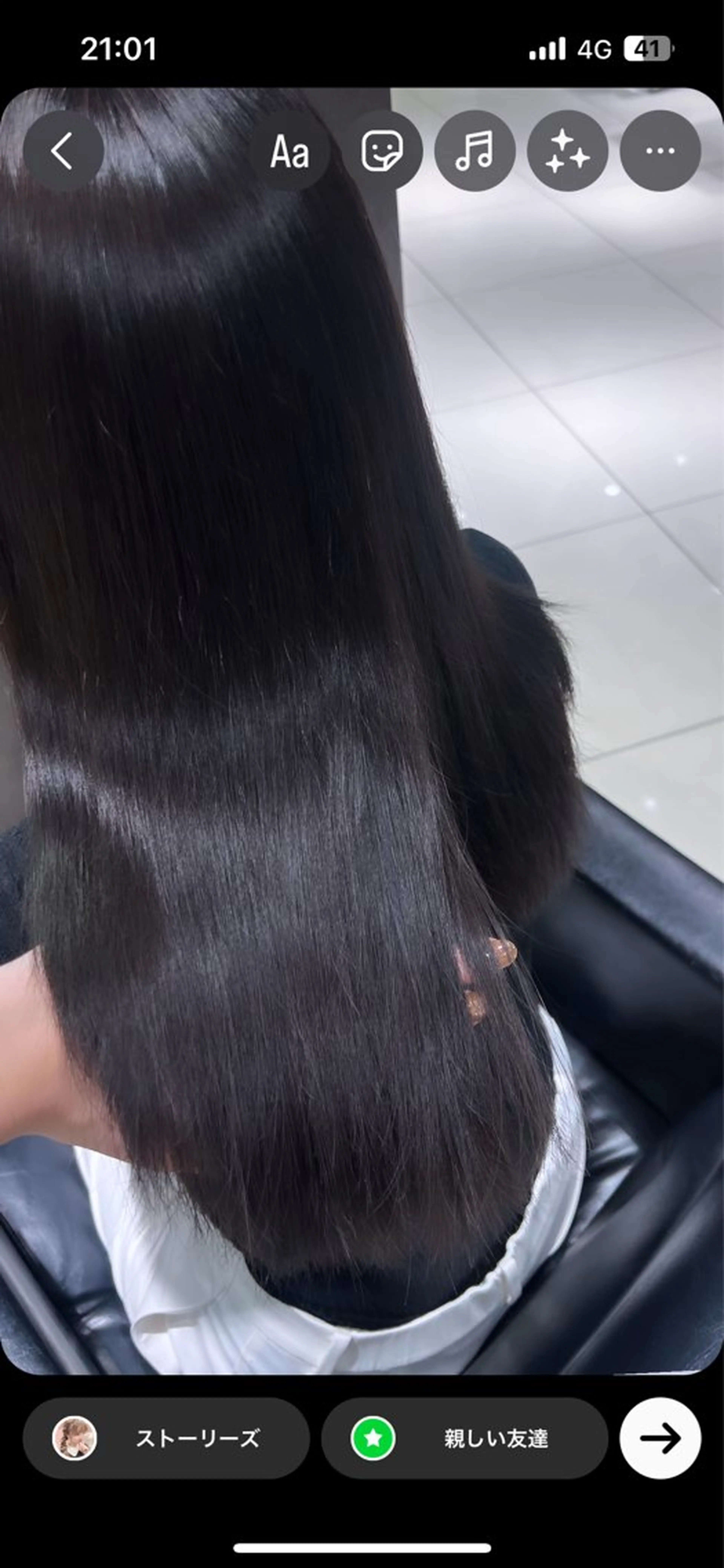 ロング カラー 🧊🪞透明感カラー himeのヘアスタイル