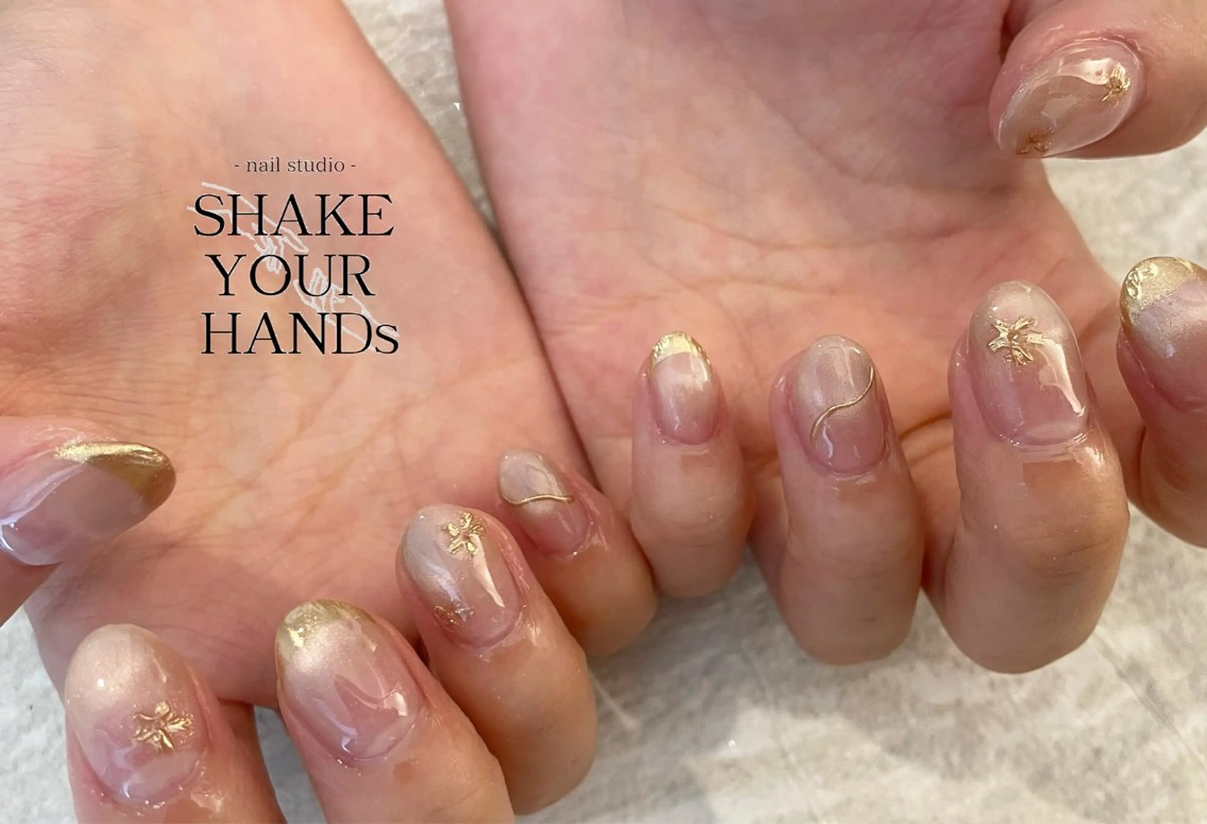 ネイル ハンドネイル ネイルスタジオ シェイクユアハンズのネイルデザイン