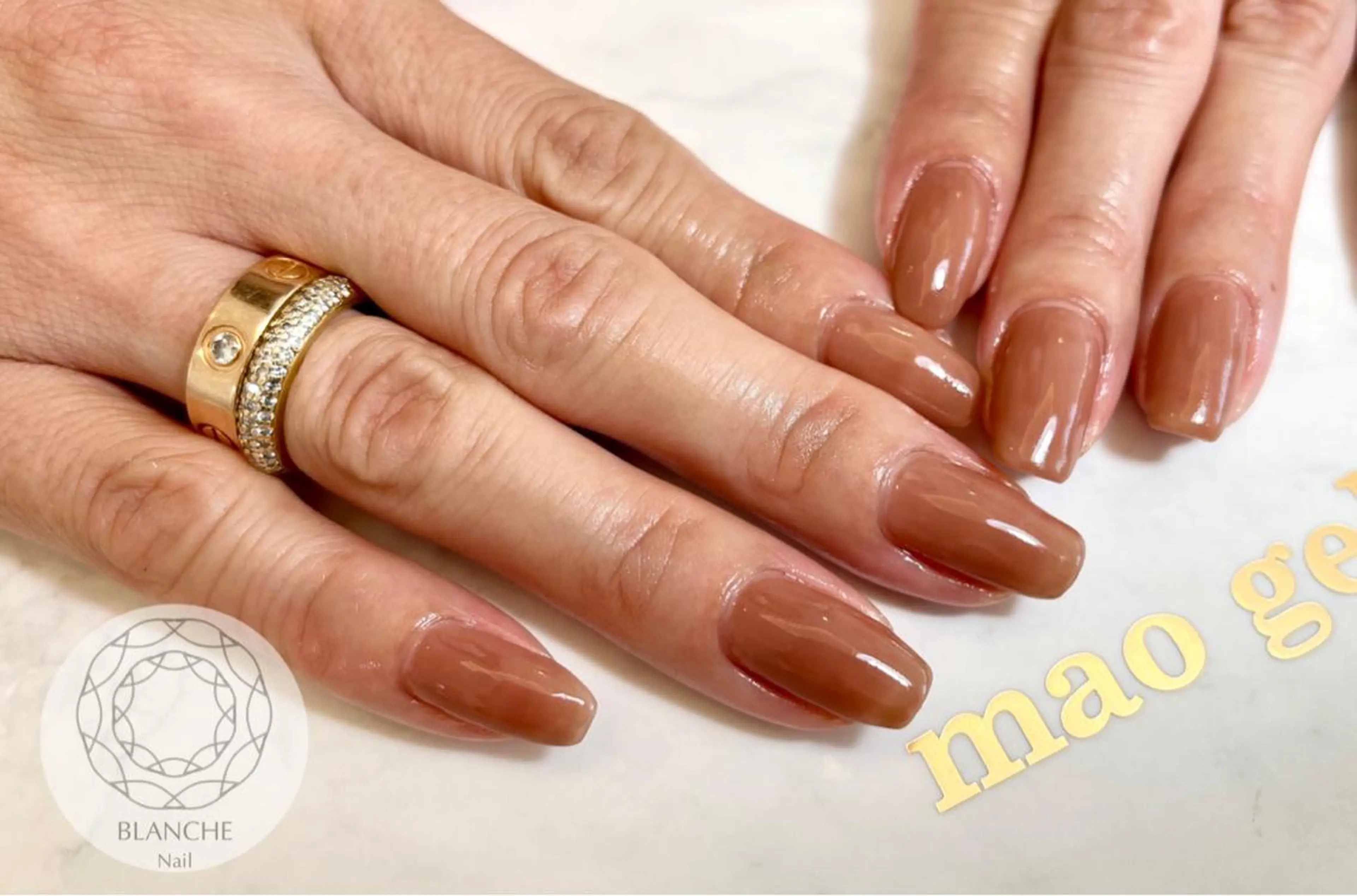 ネイル ジェルネイル オフィスネイル パラジェル シンプルネイル BLANCHE Nailのネイルデザイン