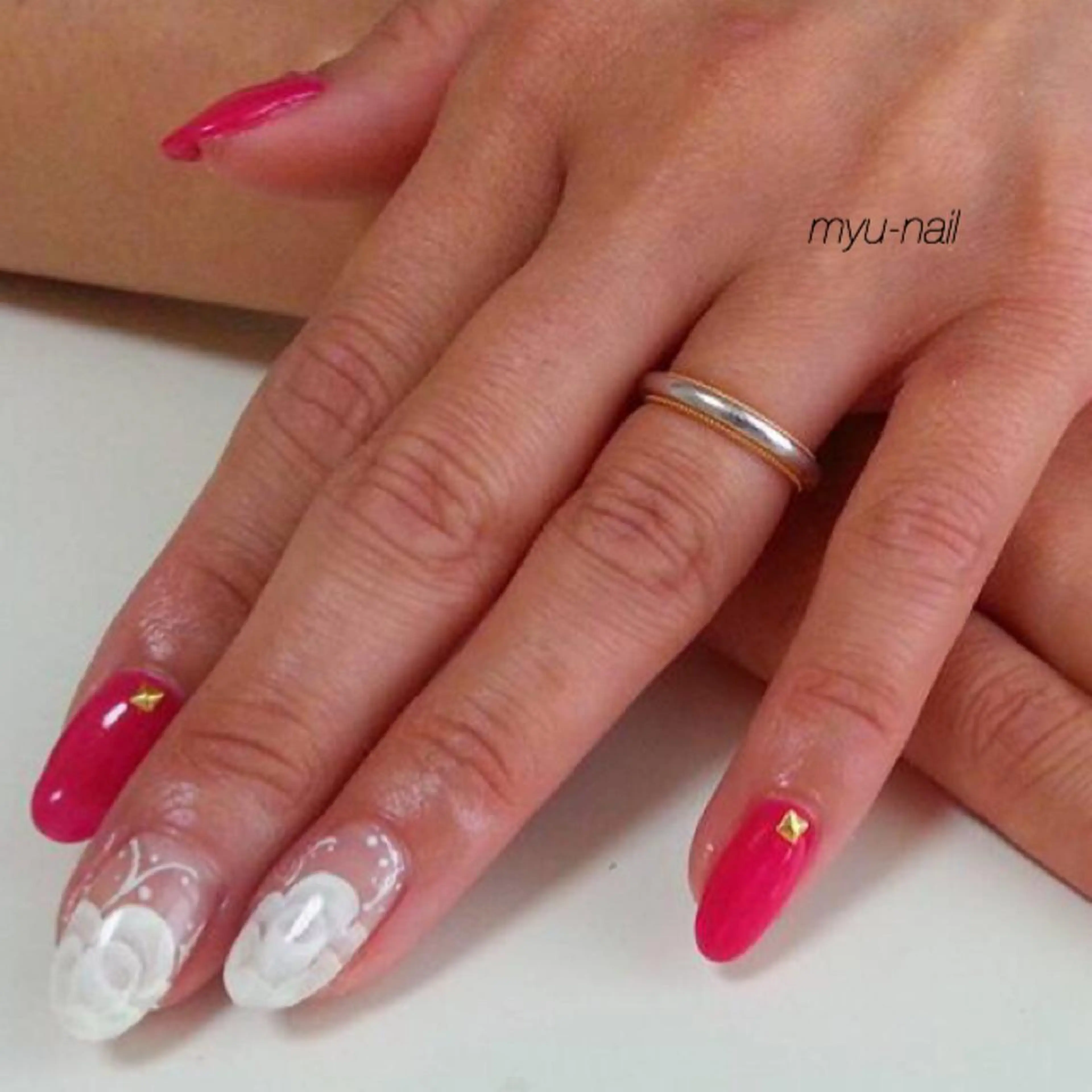 ネイル アートネイル ホームサロン myu-nailのネイルデザイン