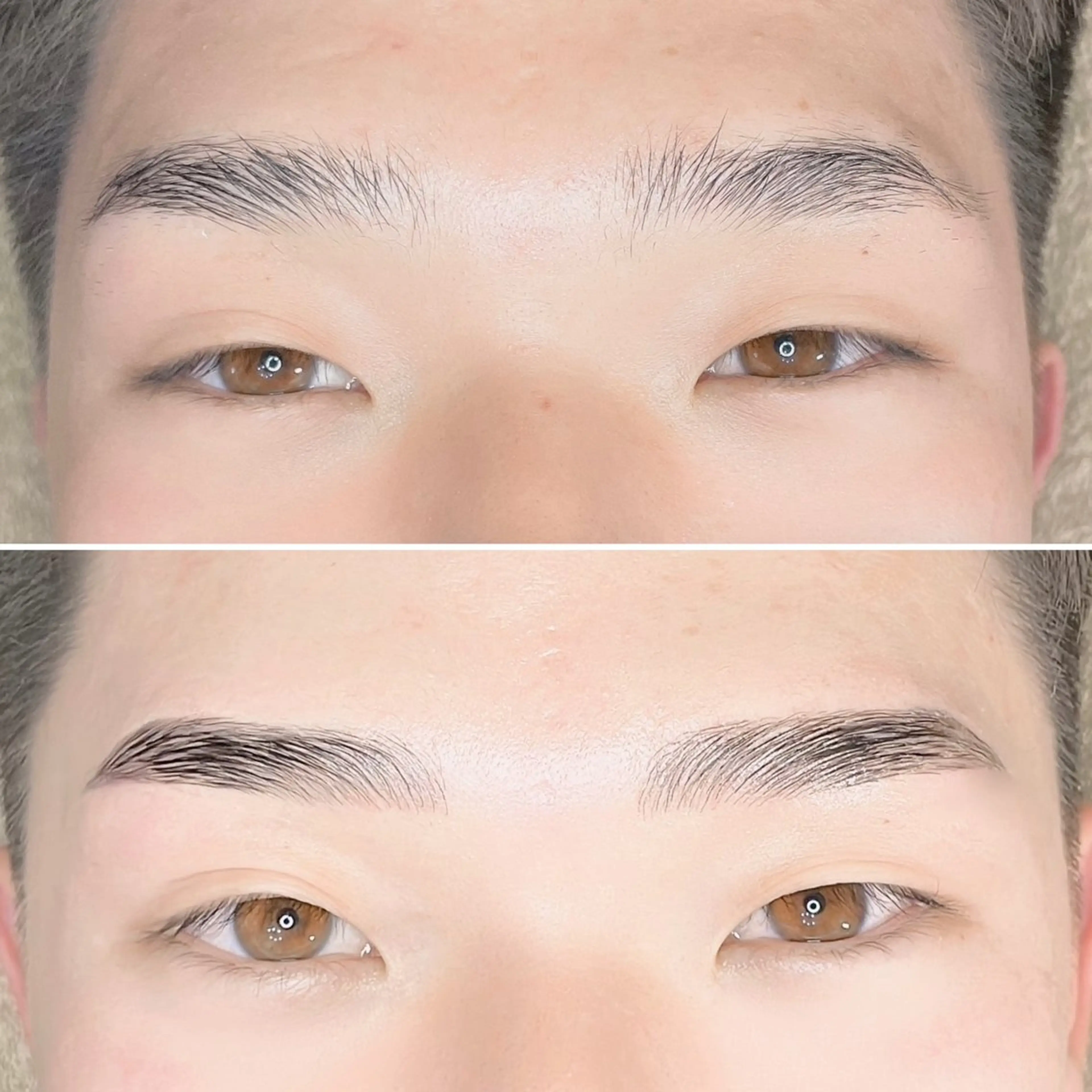 《次世代アイブロウ》ハリウッドブロウリフト （眉パーマ） +Wax脱毛+眉メイク 100分 4980円　メンズ大歓迎の写真