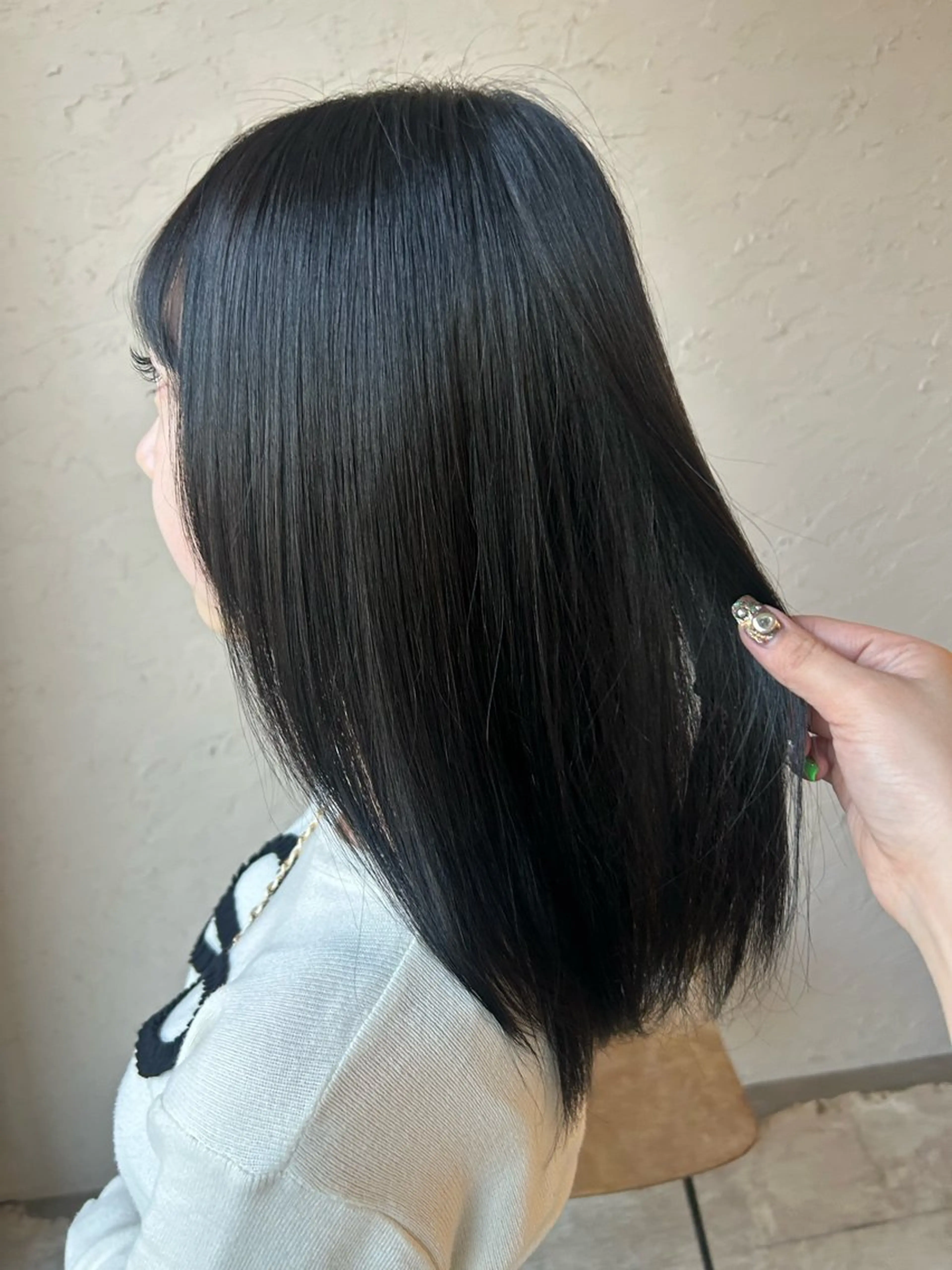 ミディアム ヘアカラー トリートメント tenn 栄店所属・mao/栄/tenn /暖色/ハイトーンのヘアスタイル