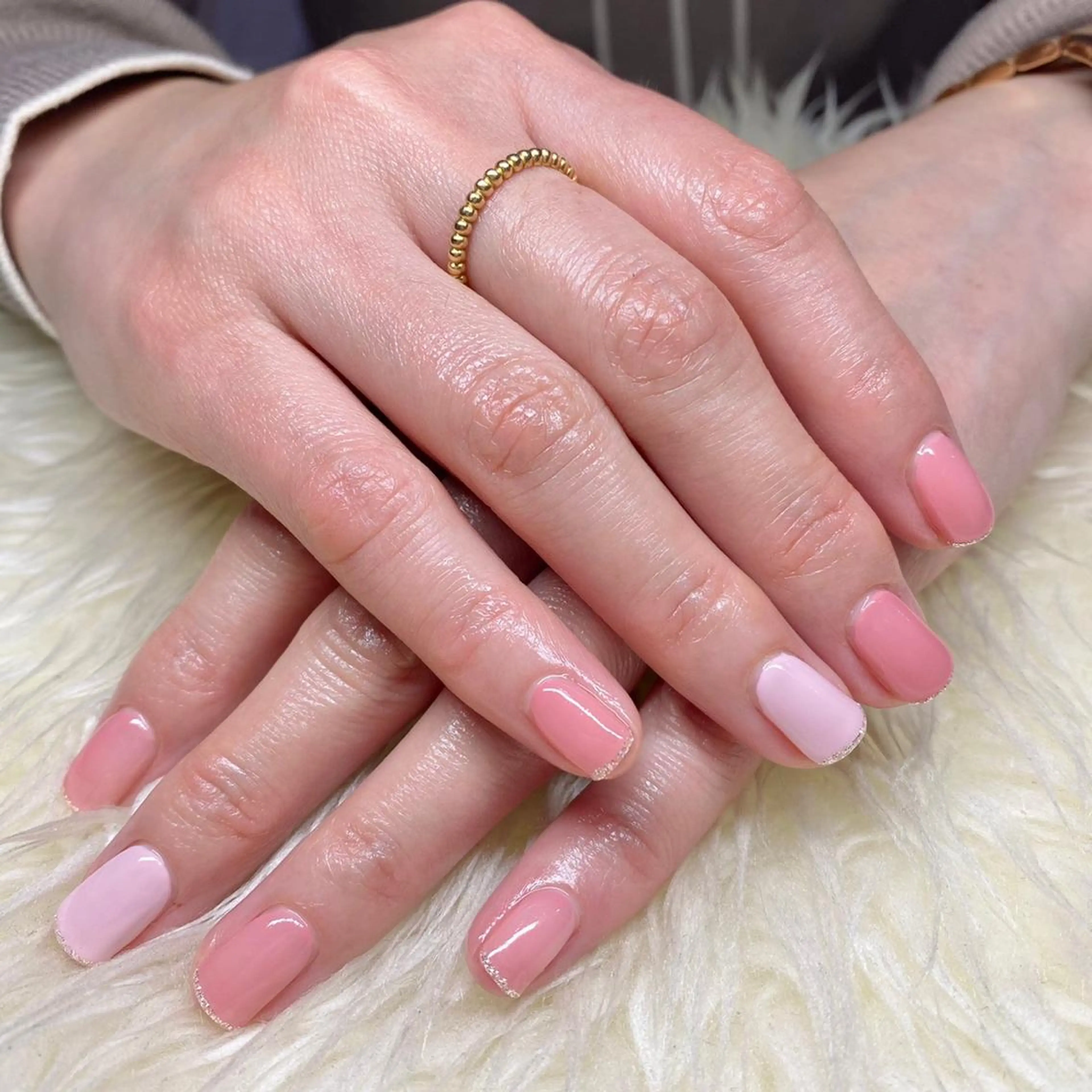 ネイル ラメ(グリッター) ハンドネイル Nail&eye Belire 新宿のネイルデザイン