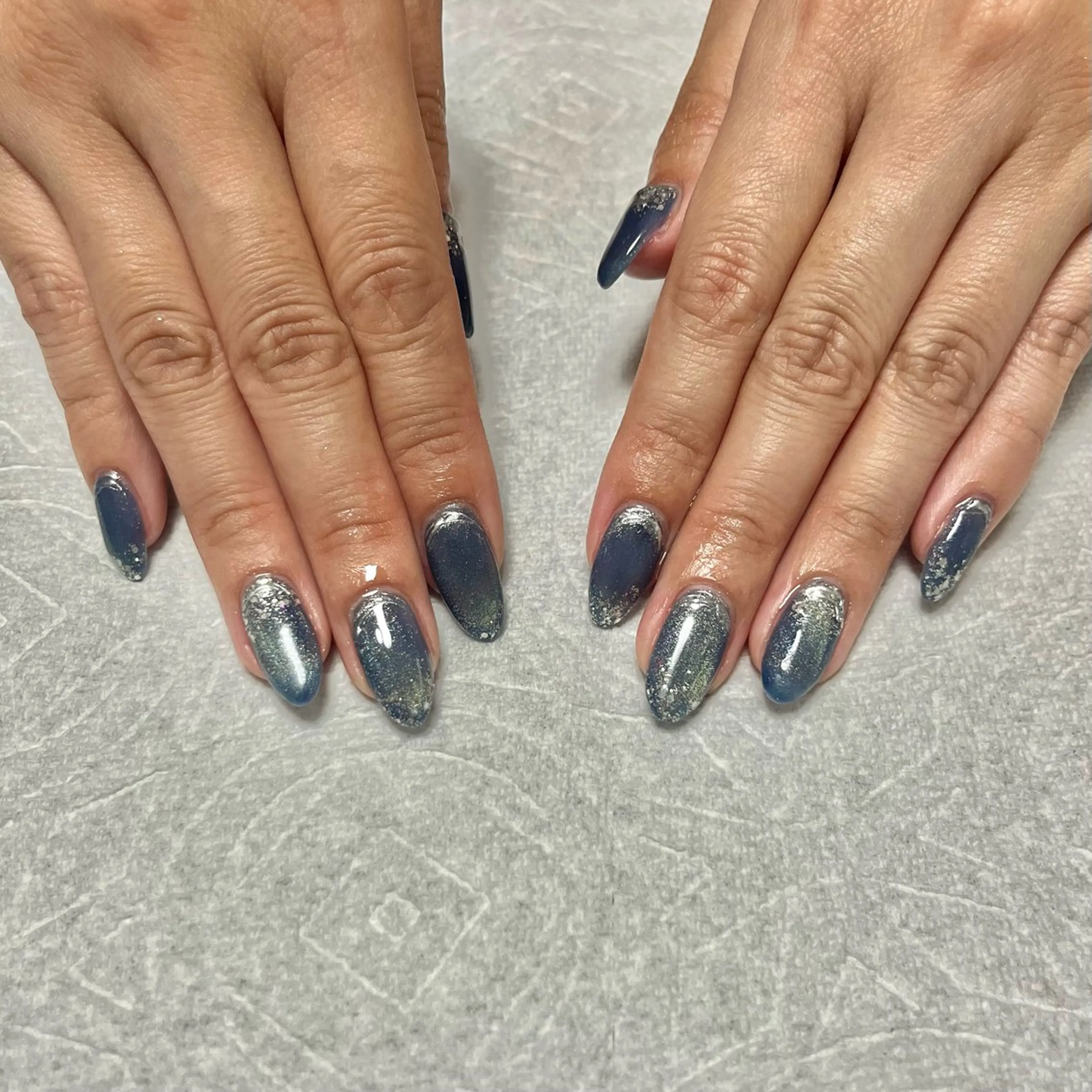 ネイル フラッシュネイル フットネイル フレンチネイル ジェルネイル ラメ(グリッター) ハンドネイル beautysalonLino所属・ネイルサロン ⭐︎Linoのその他イメージ