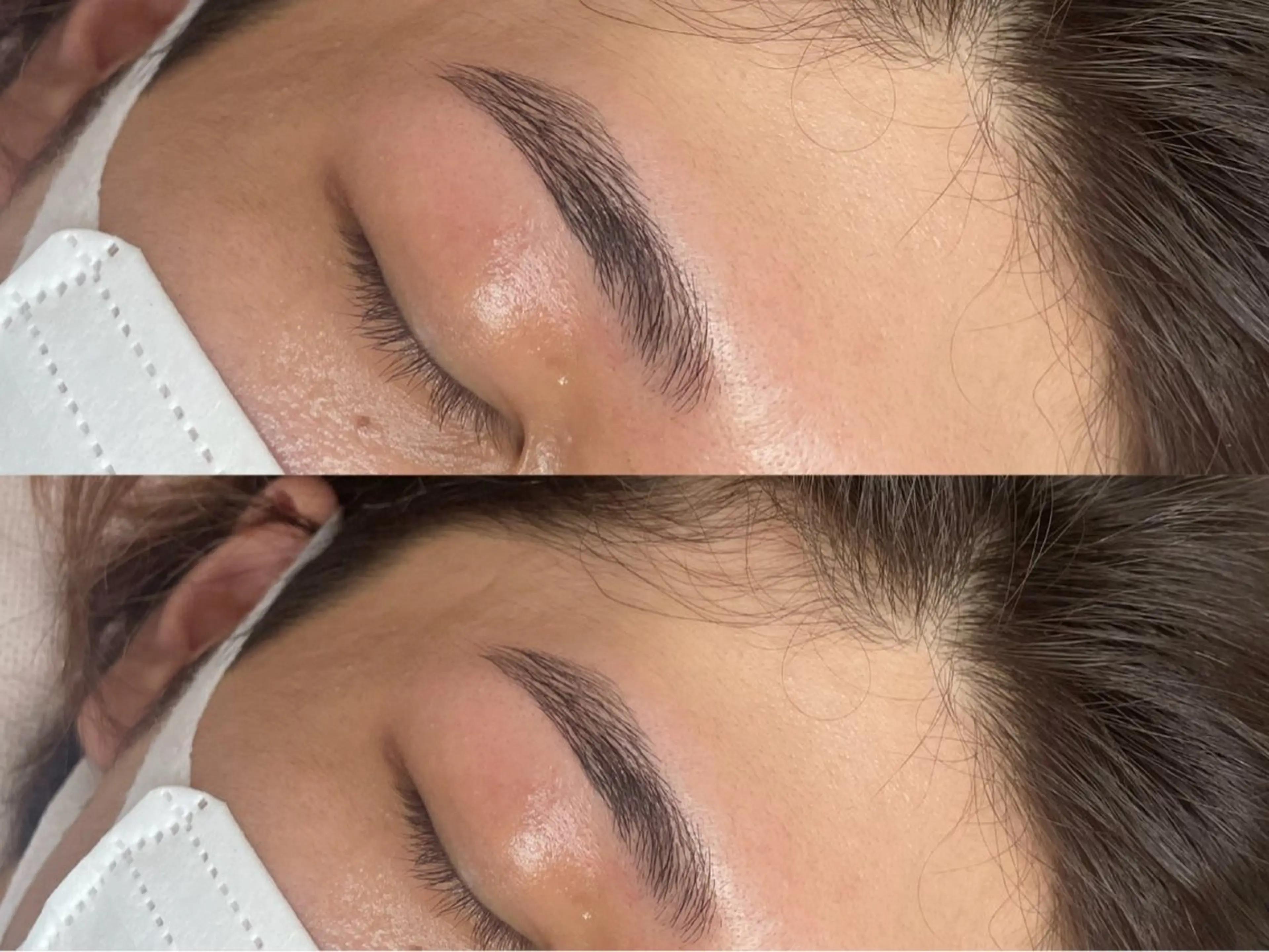 メンズ アイブロウ まつパ アイブロウ memeのマツエク・マツパデザイン