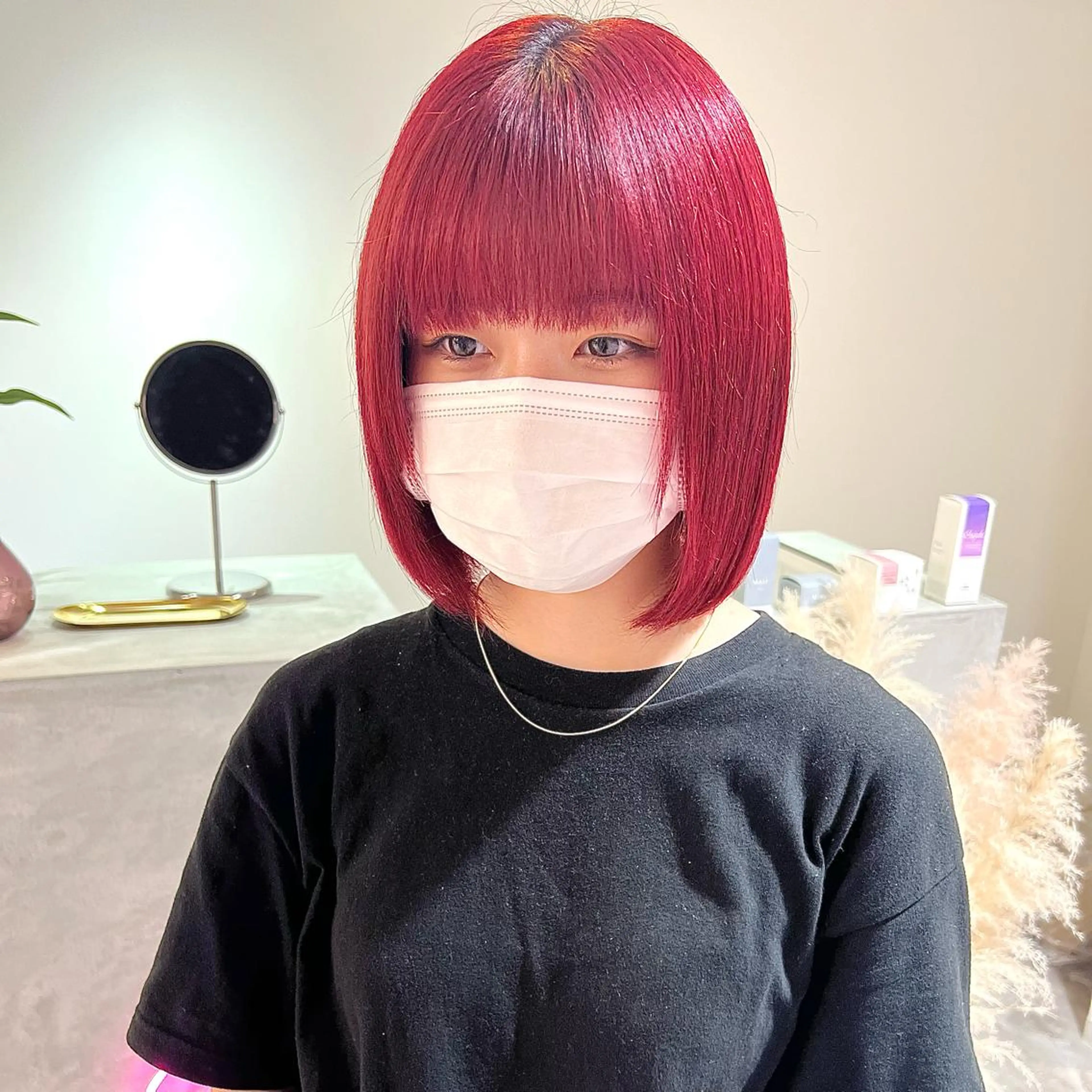 ミディアム ヘアカラー トリートメント 梅田/韓国ヘア/ エクステ🤖ヒナのヘアスタイル