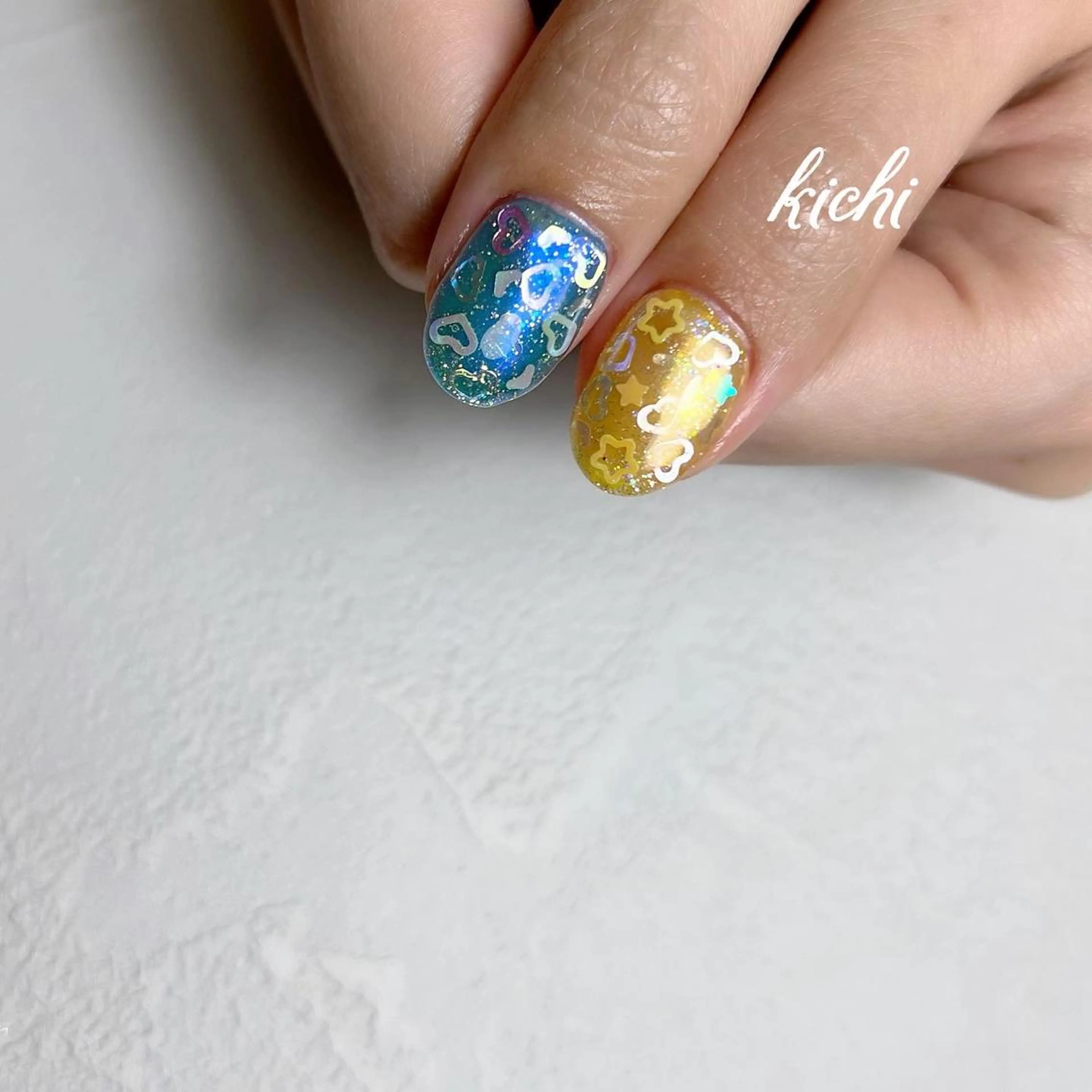 ネイル kichi･:* みじゅのネイルデザイン