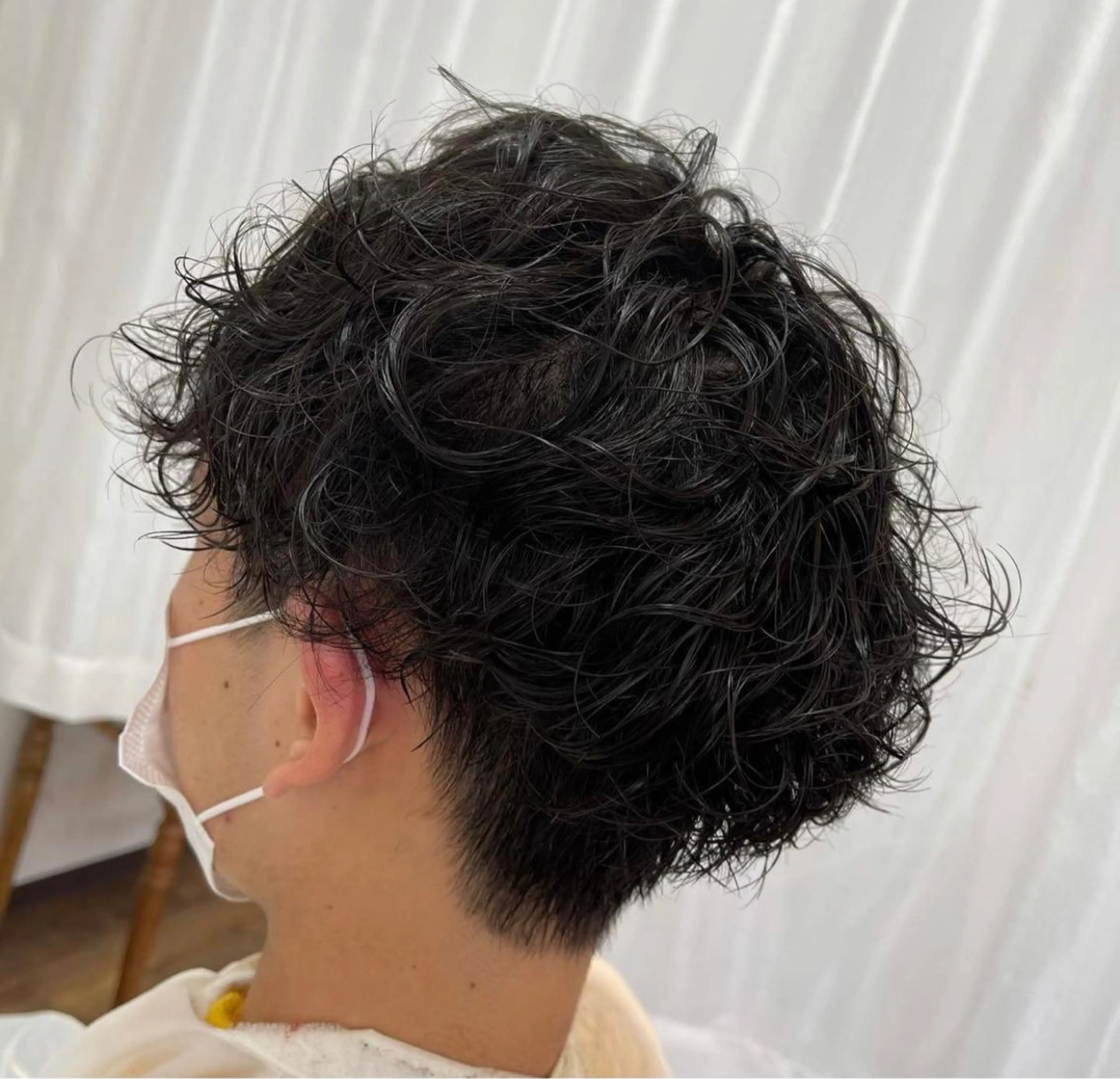 パーマ メンズ メンズパーマ スパイラルパーマ カット パーマ &chaLme   心斎橋所属・emi/髪質改善/ 韓国風/艶カラーのヘアスタイル