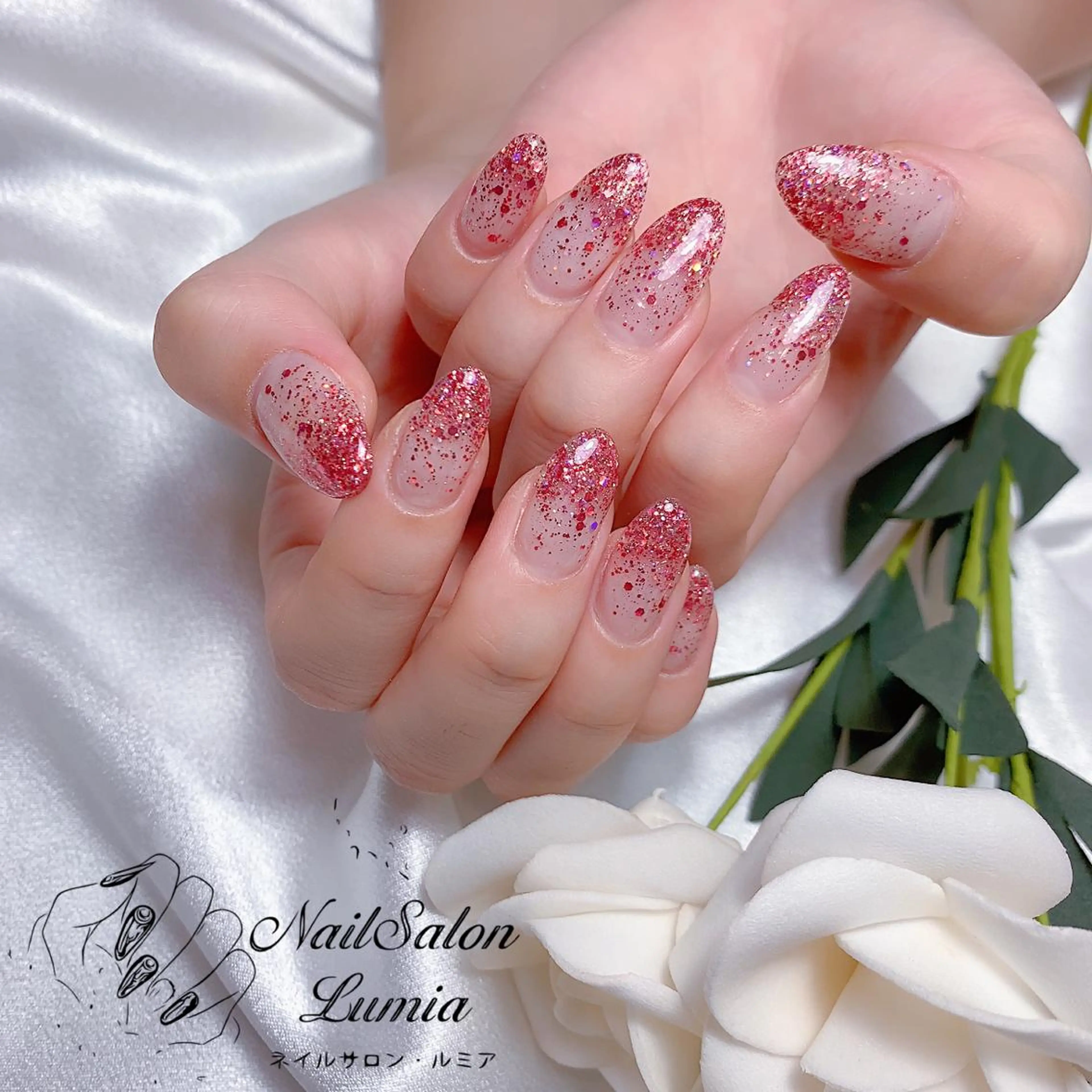 ネイル ハンドネイル ネイルサロン ルミア Lumia 店長のネイルデザイン
