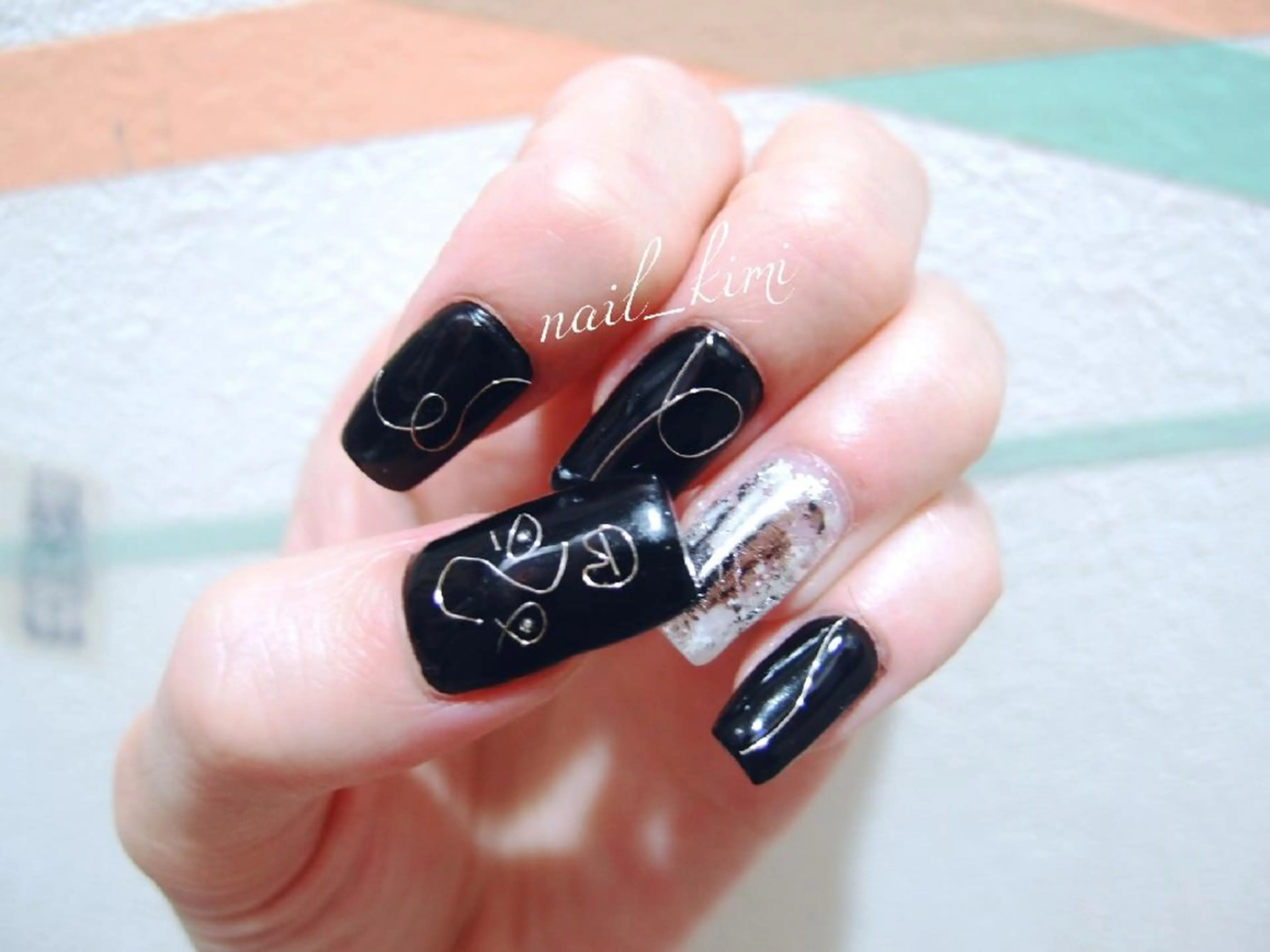 ネイル アートネイル ワンカラーネイル ConneQt所属・ETHOSENSE. kimikaのネイルデザイン