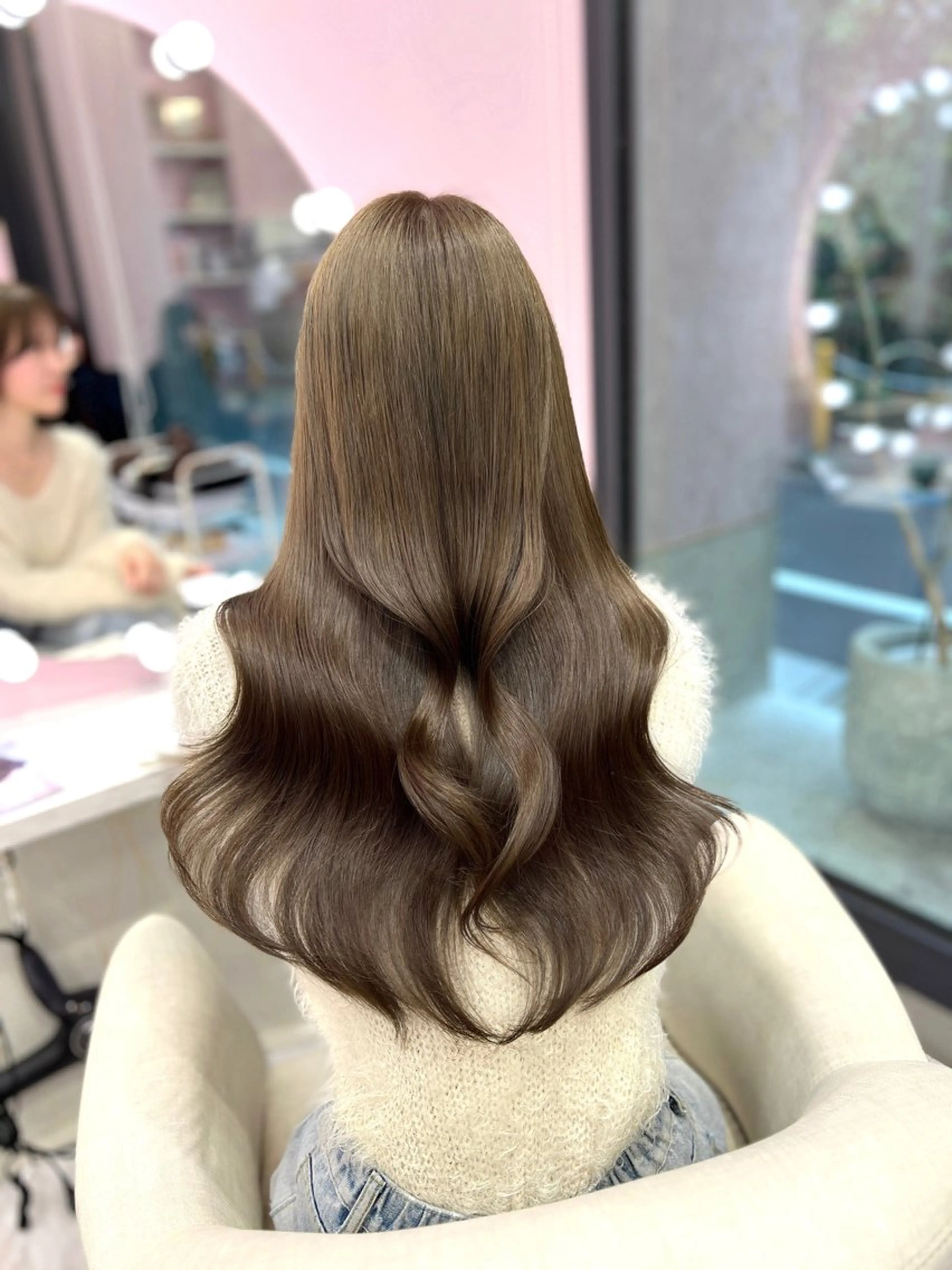 ロング カラー ブリーチ ブリーチなしカラー ヘアカラー 【ADITION】 Konatsuのヘアスタイル