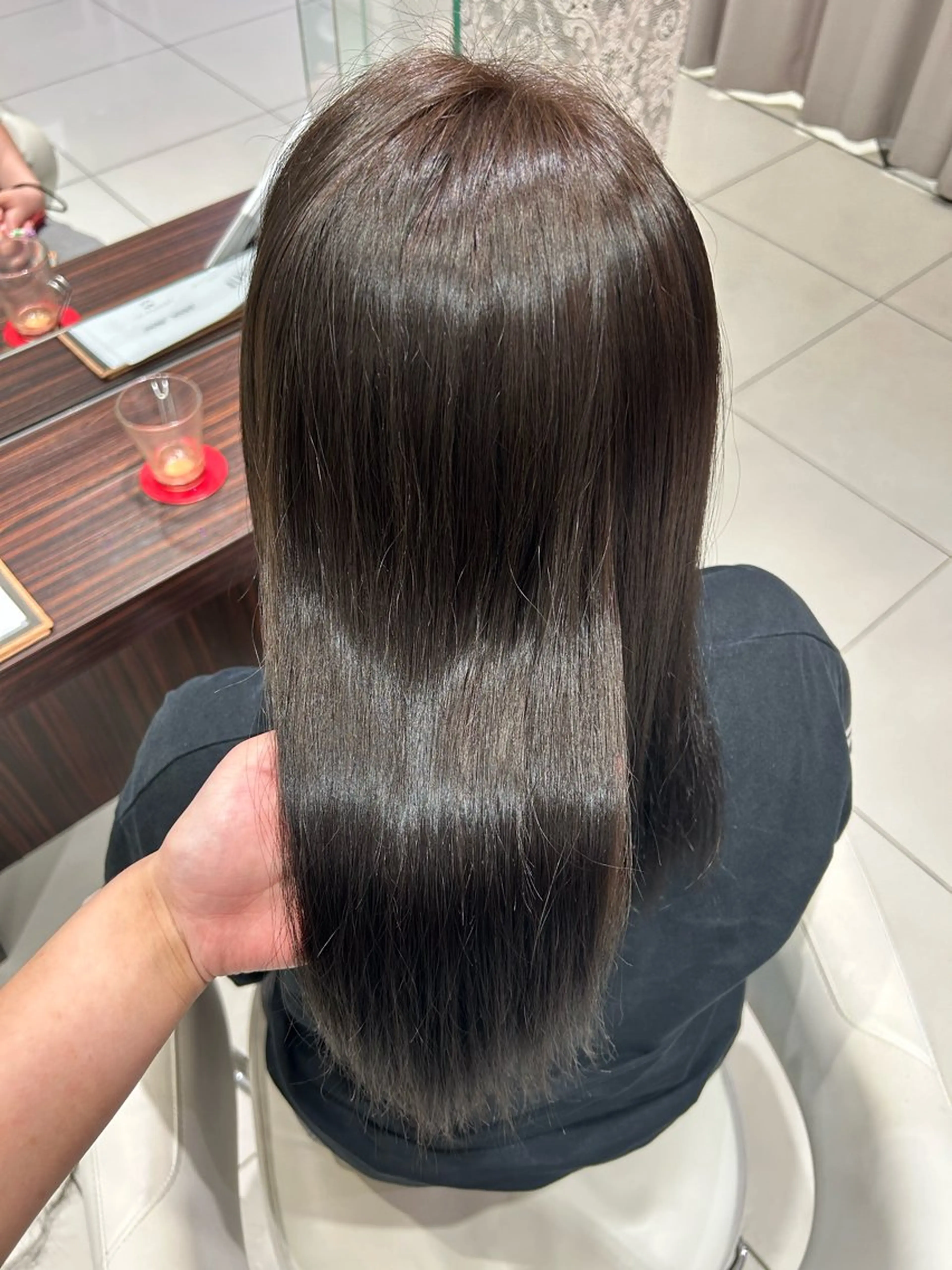 ミディアム カラー EARTH 浜松市野店所属・艶髪/透明感 /YURIA🤍のヘアスタイル