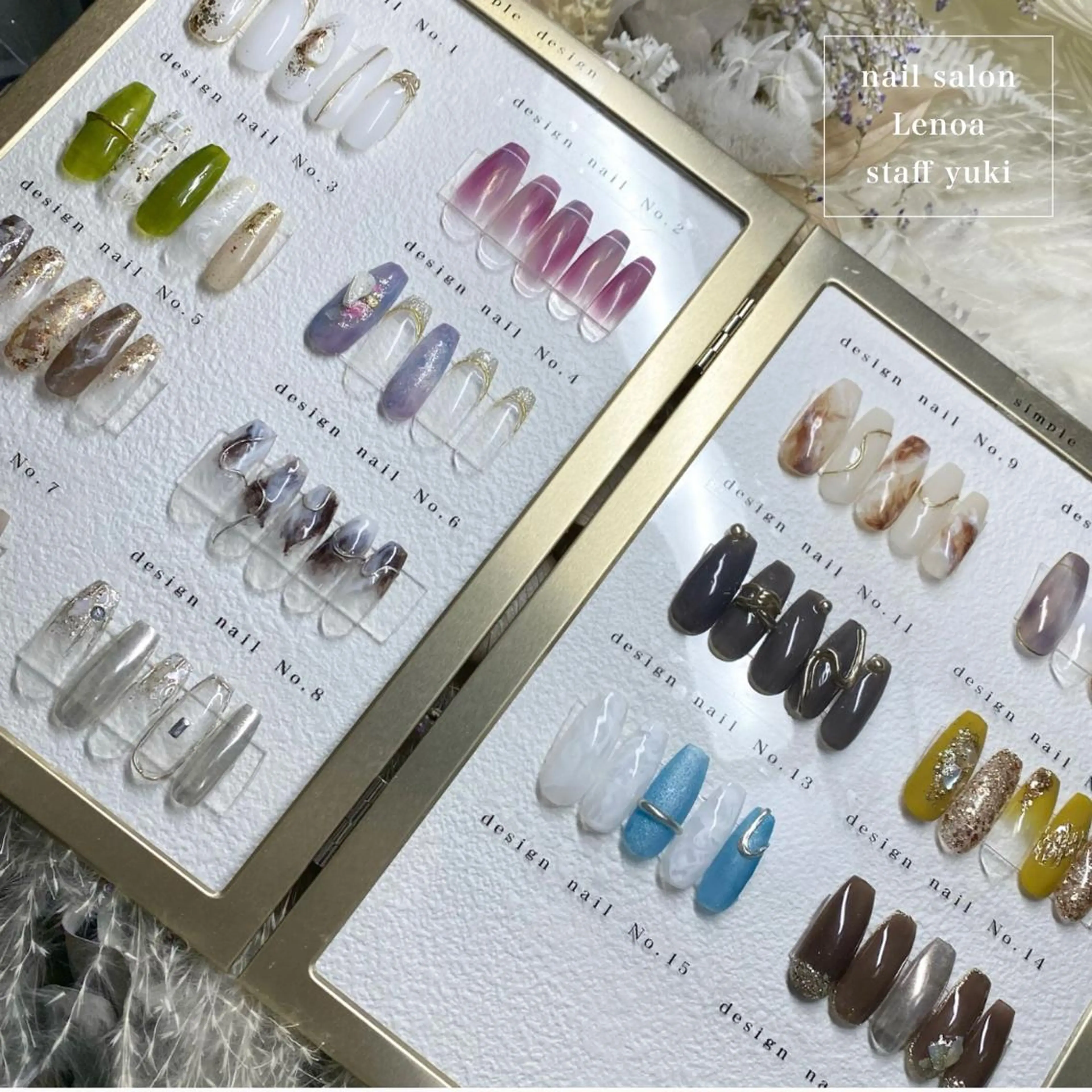 ネイル ハンドネイル Lenoa Yukiのネイルデザイン