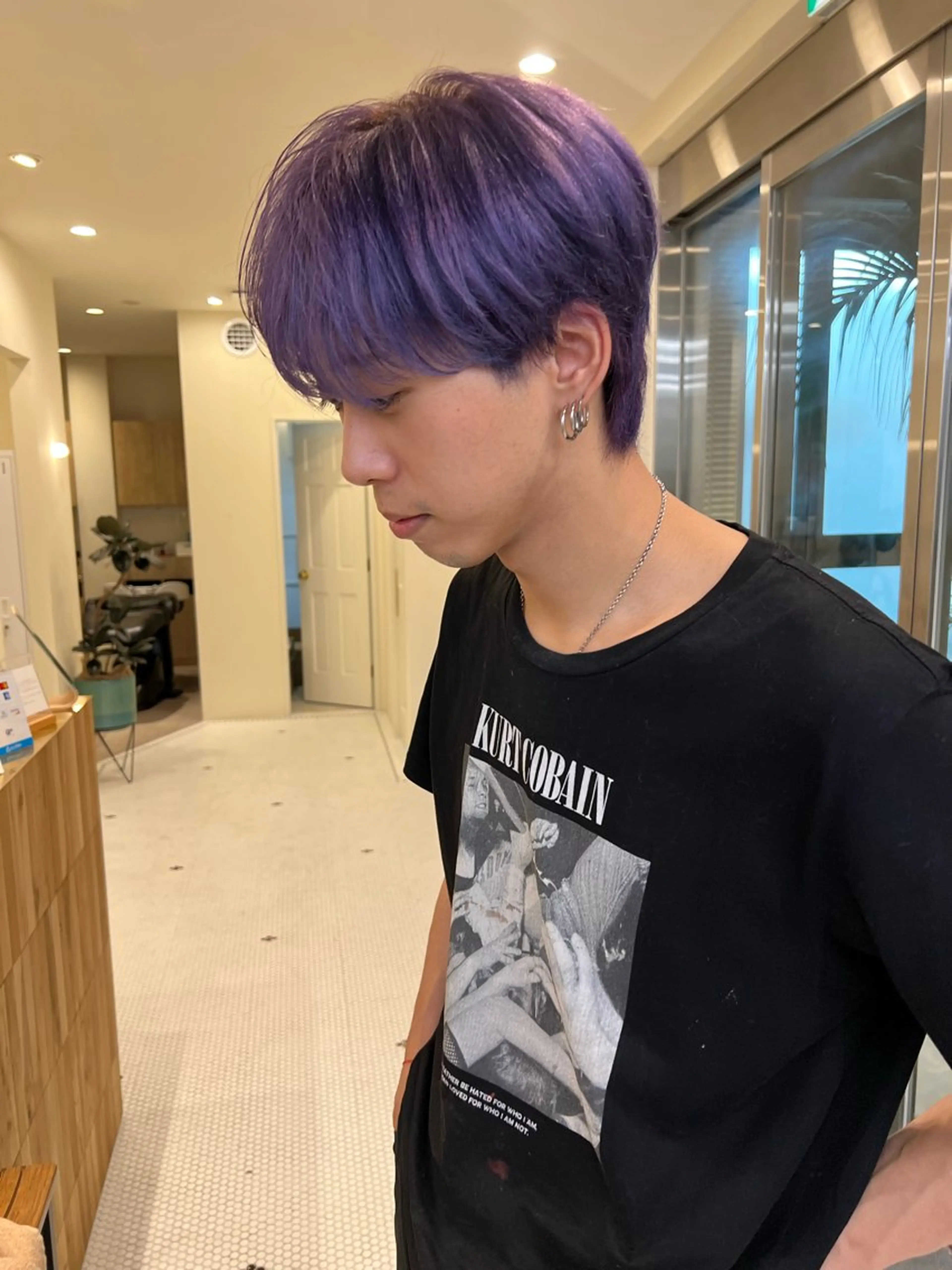 ロング カラー メンズ メンズブリーチ ブリーチ belle 表参道 terrace所属・抜きっぱなしブロンド /ハイトーン/カナタのヘアスタイル