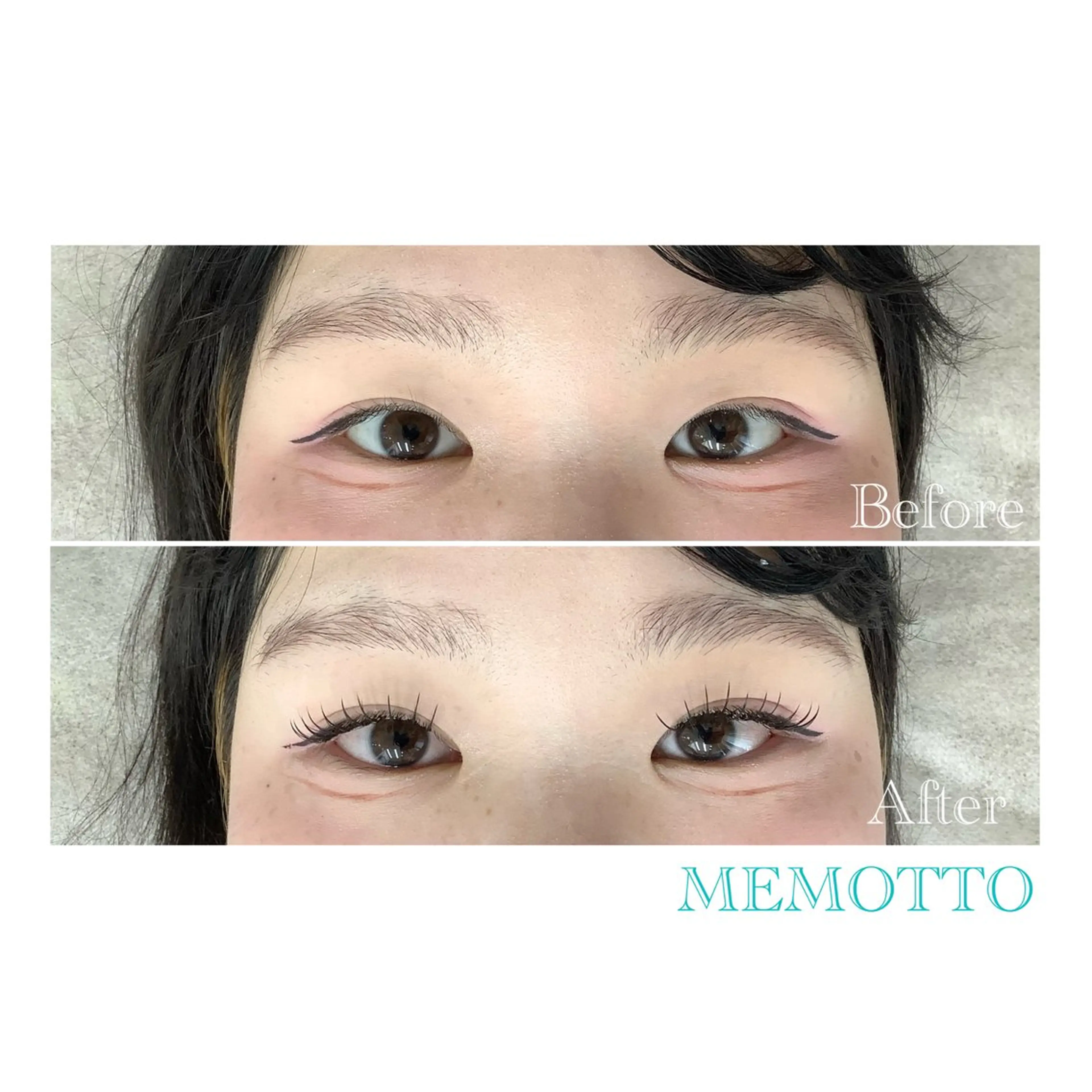 マツエク・マツパ マツエク MEMOTTO CHIHIROのマツエク・マツパデザイン