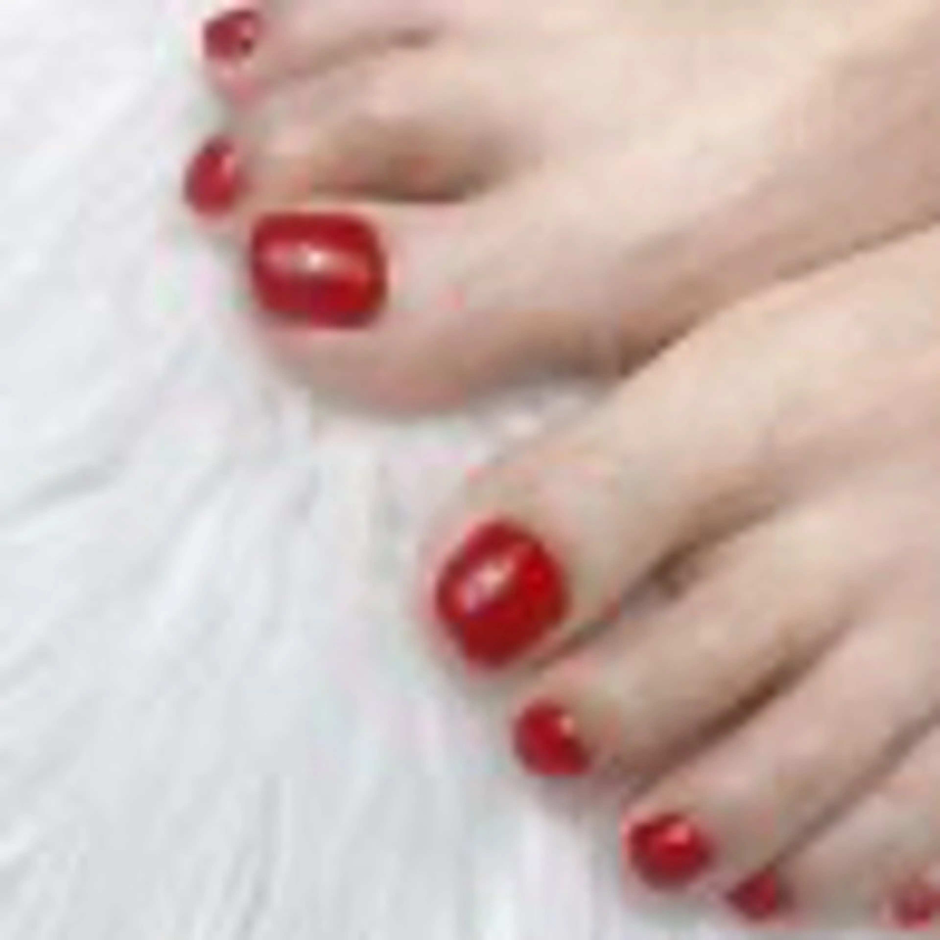 【Foot】フットワンカラージェルネイルの写真