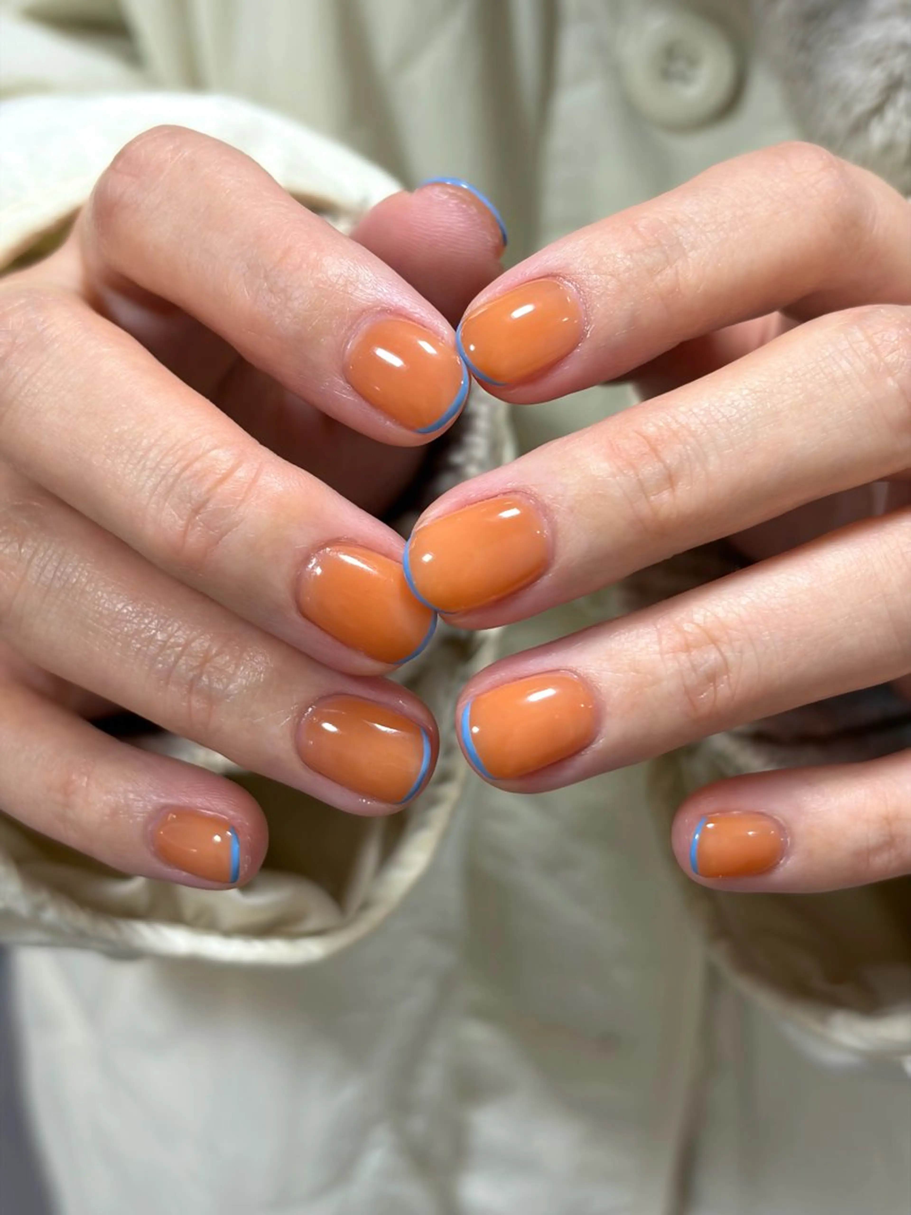 ネイル nail salon HAZY所属・HAZY☁️長堀橋 |ショートネイル🧸のネイルデザイン