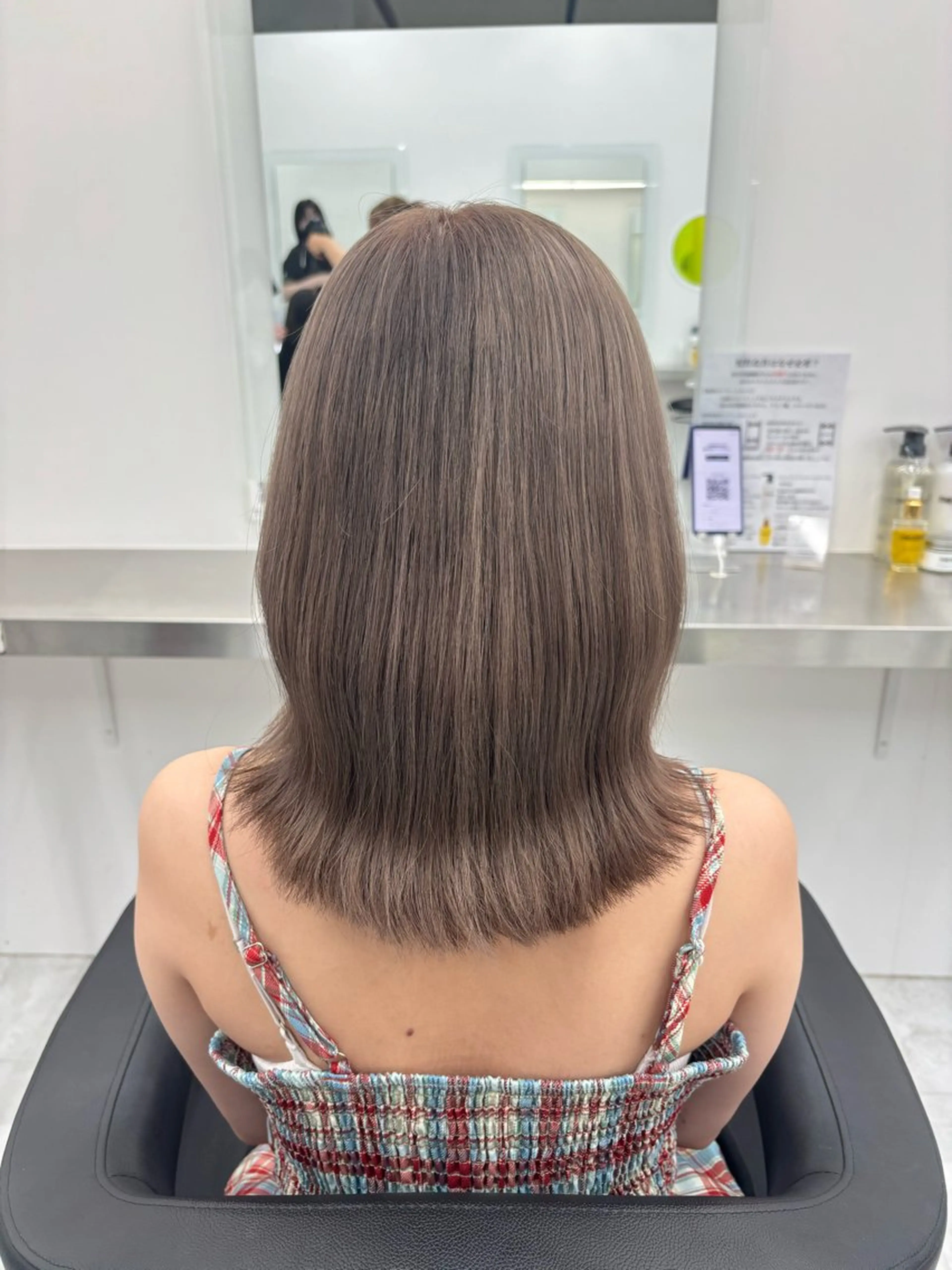 カラー ヘアカラー トリートメント Wカラー/暖色/べ ージュりく©︎🐝のヘアスタイル