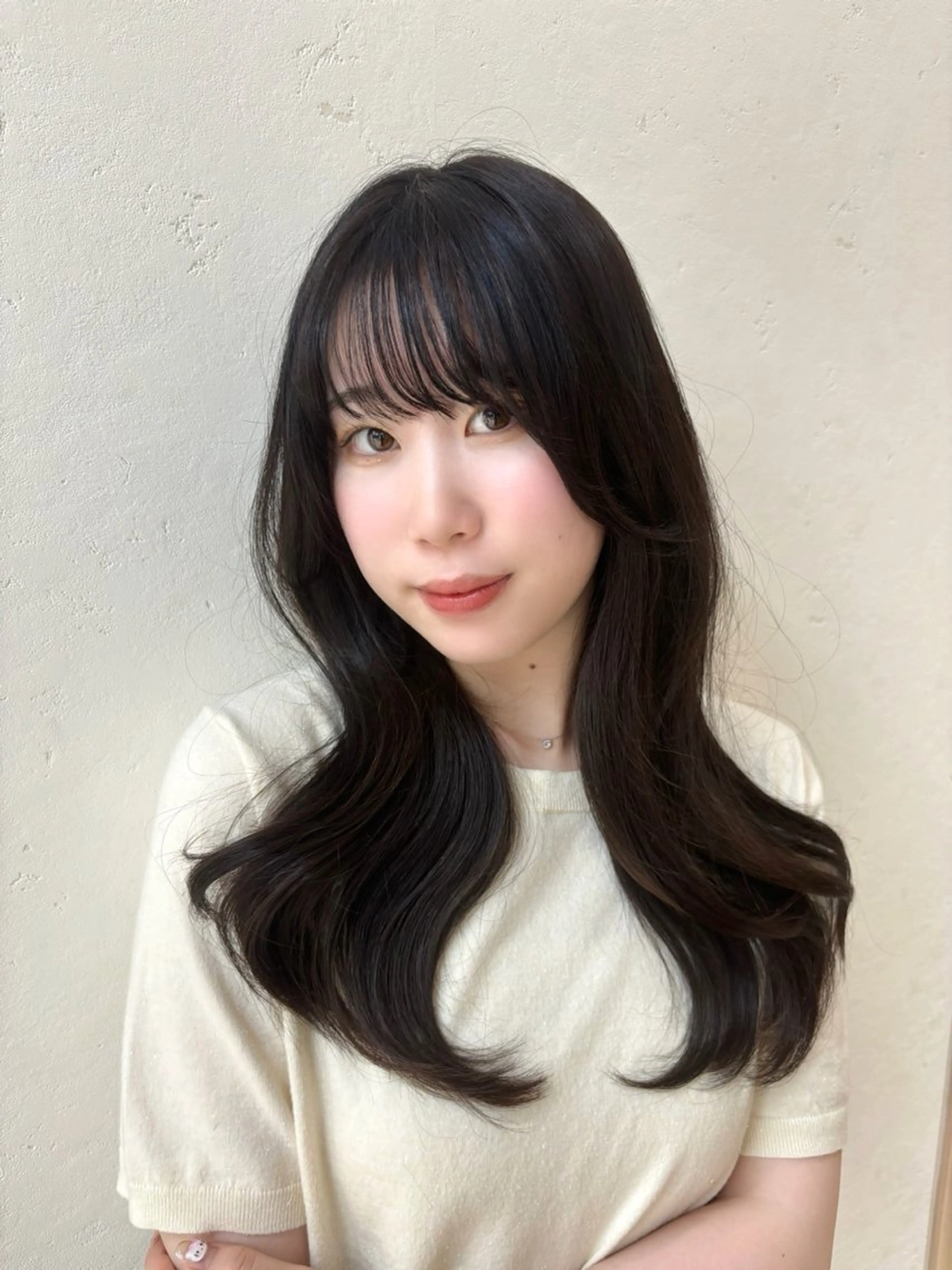 ロング カラー 森山 真衣香のヘアスタイル