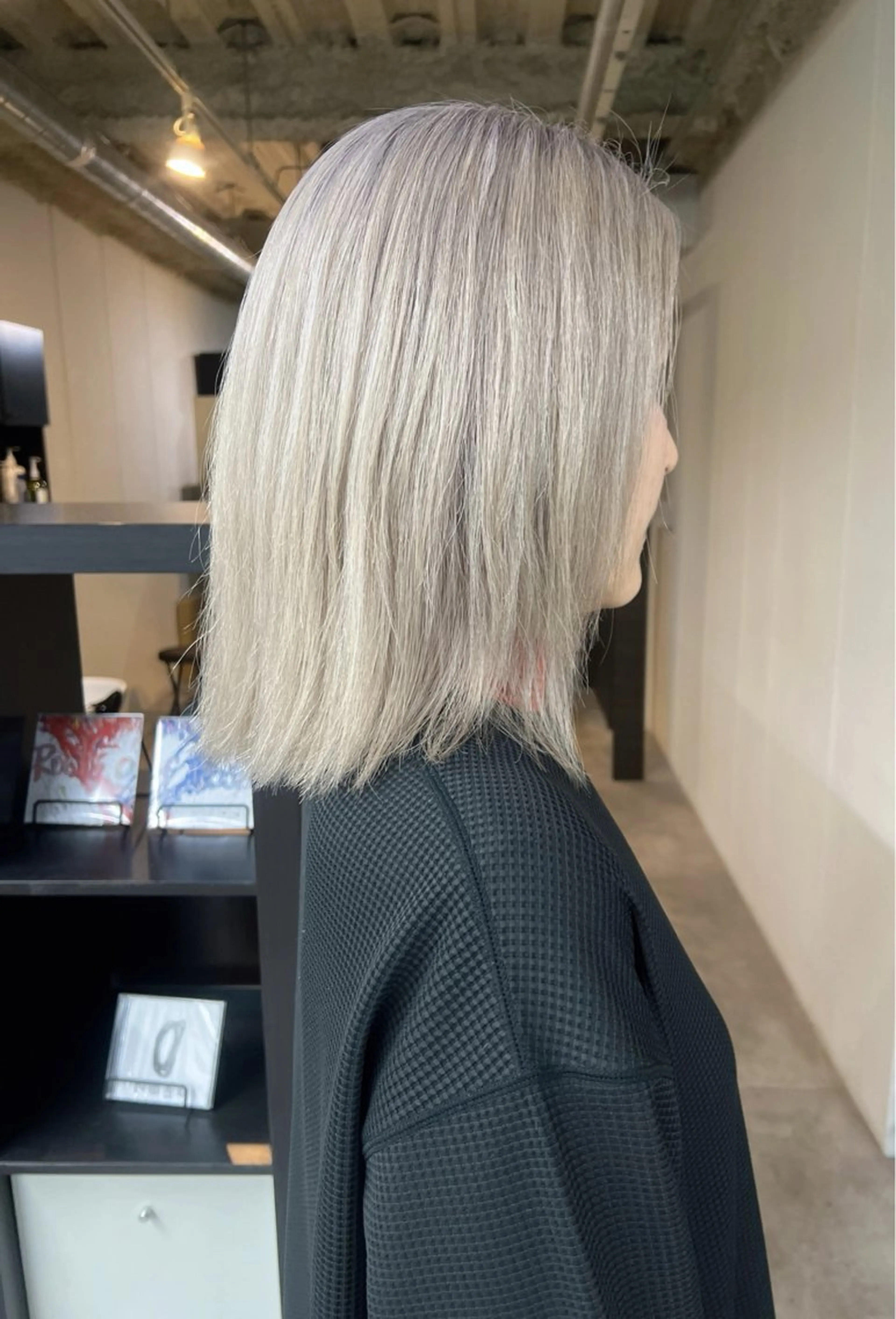 ミディアム roots hairdesign所属・髪質改善/透明感 プライベートサロンのヘアスタイル