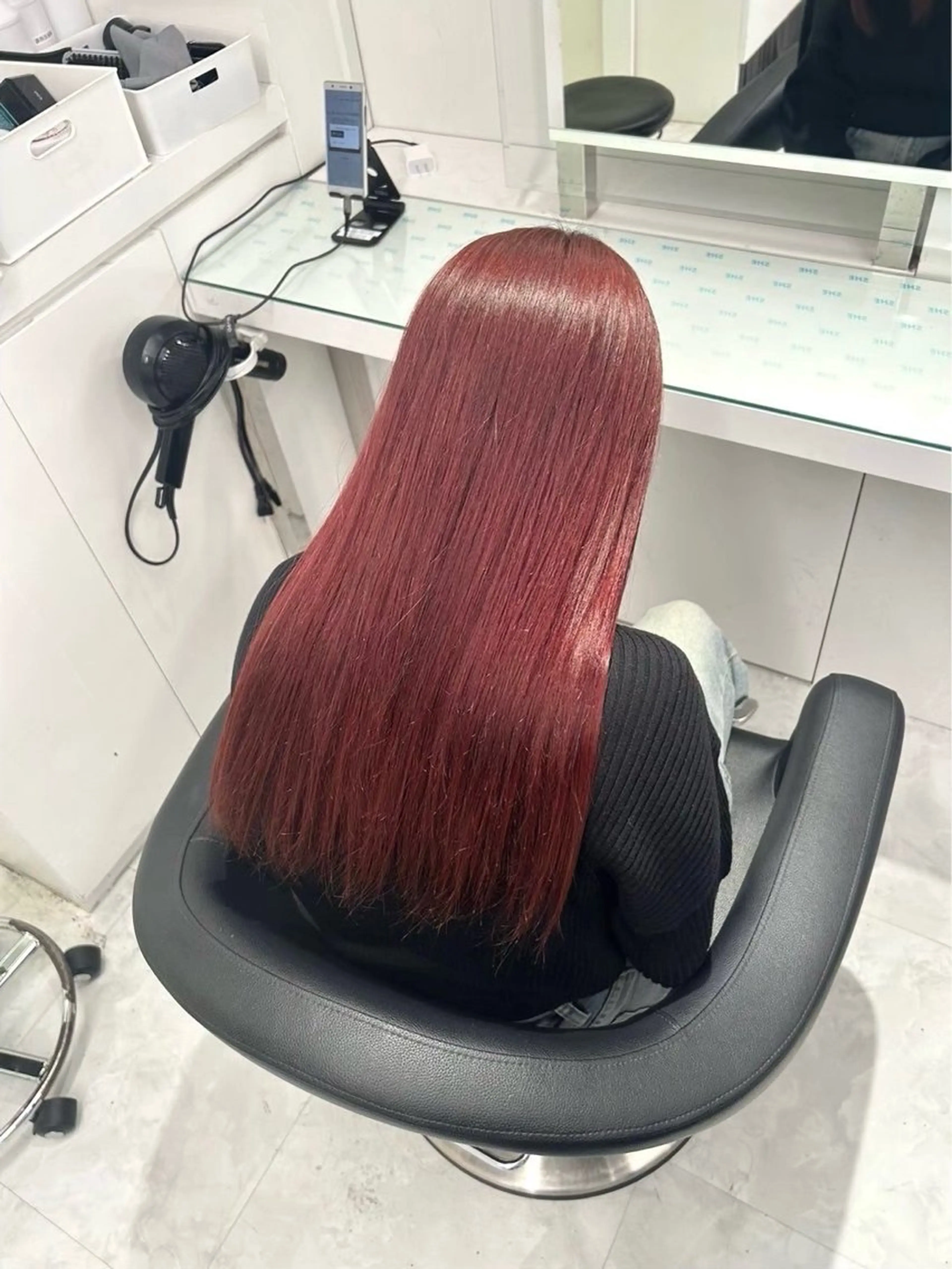 カラー La fith hair pur茶屋町店所属・momoka/茶屋町 /艶髪カラーのヘアスタイル