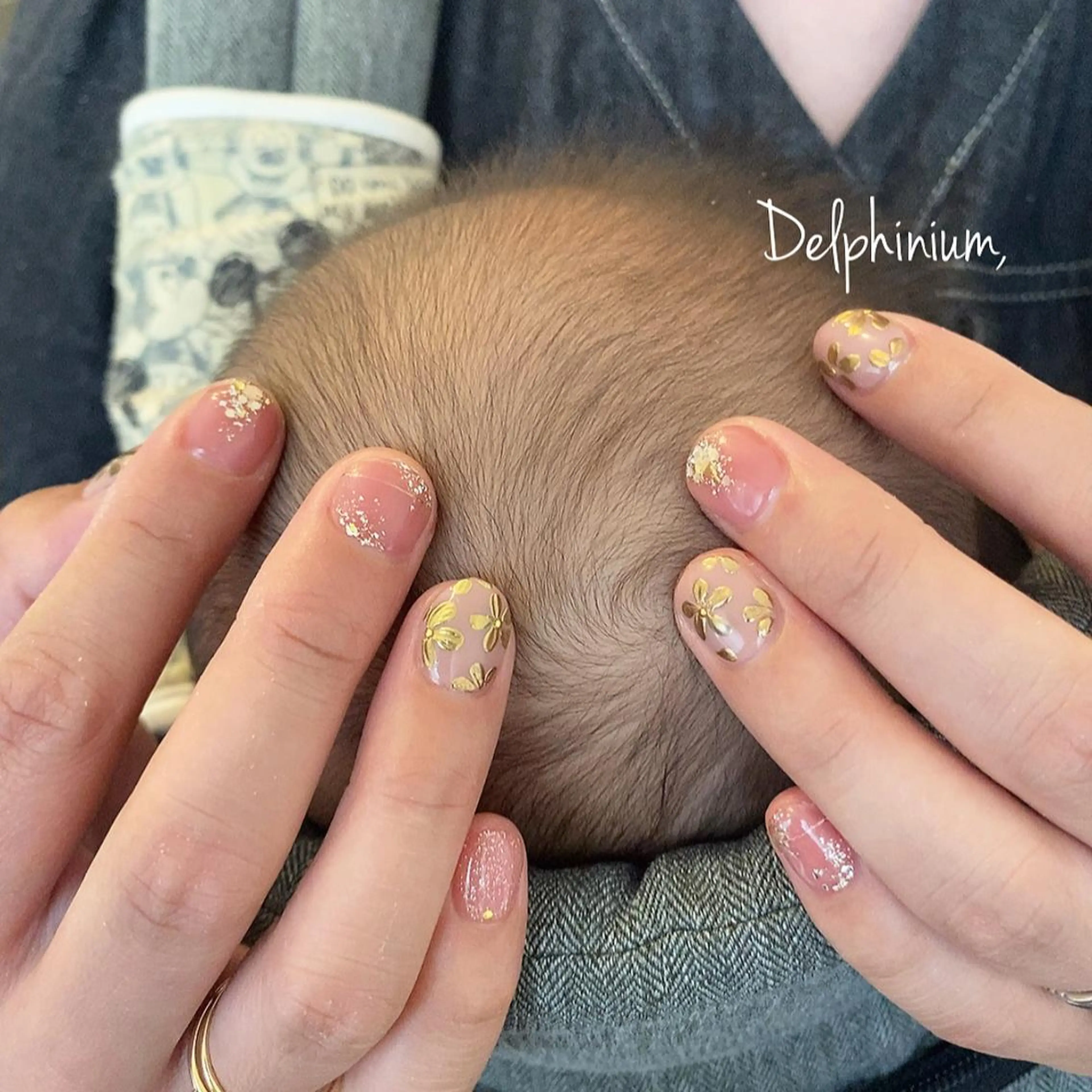 ネイル ニュアンスネイル ハンドネイル 岡本 友恵のネイルデザイン