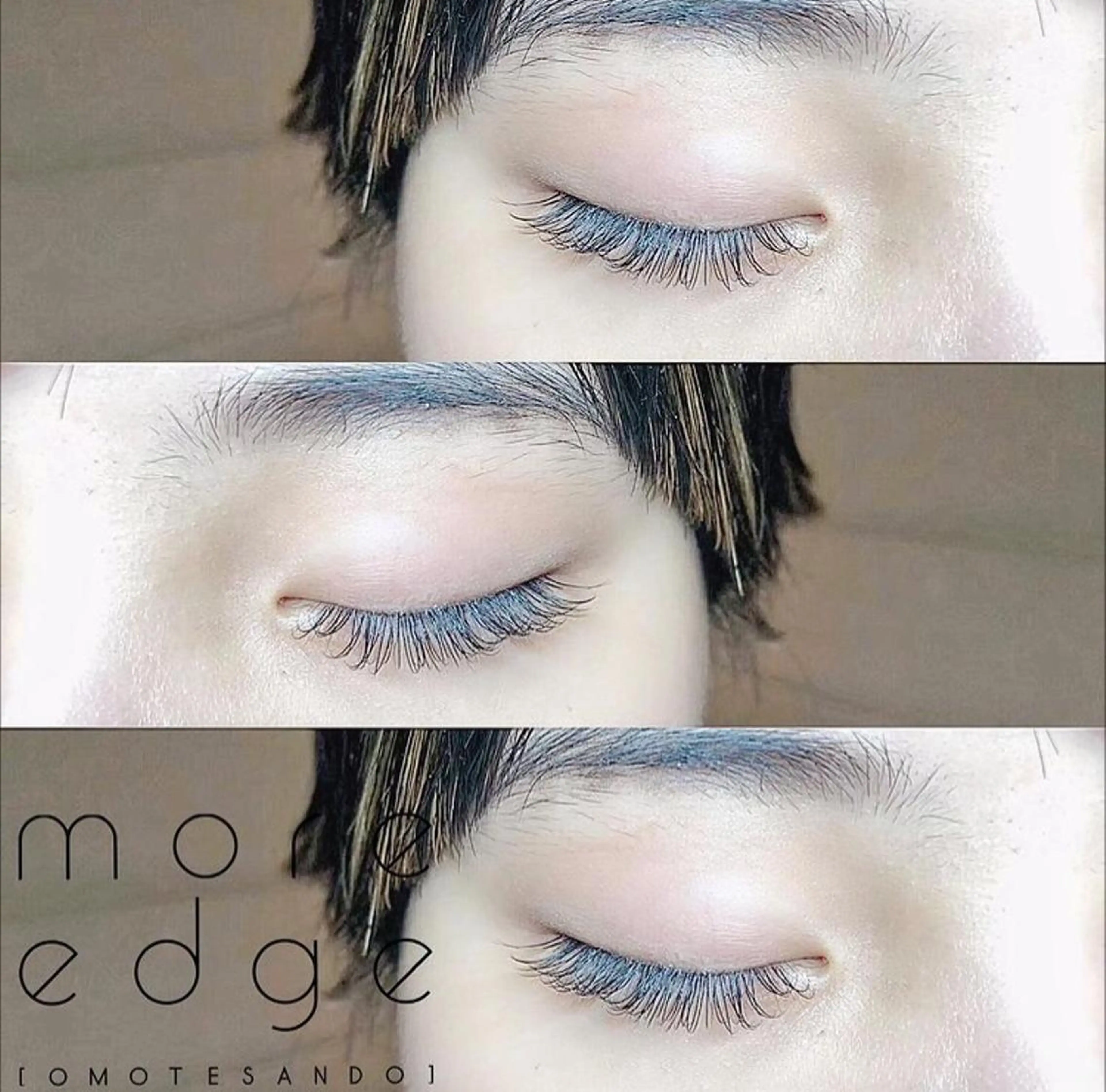 マツエク・マツパ フラットラッシュ more edge 表参道のマツエク・マツパデザイン