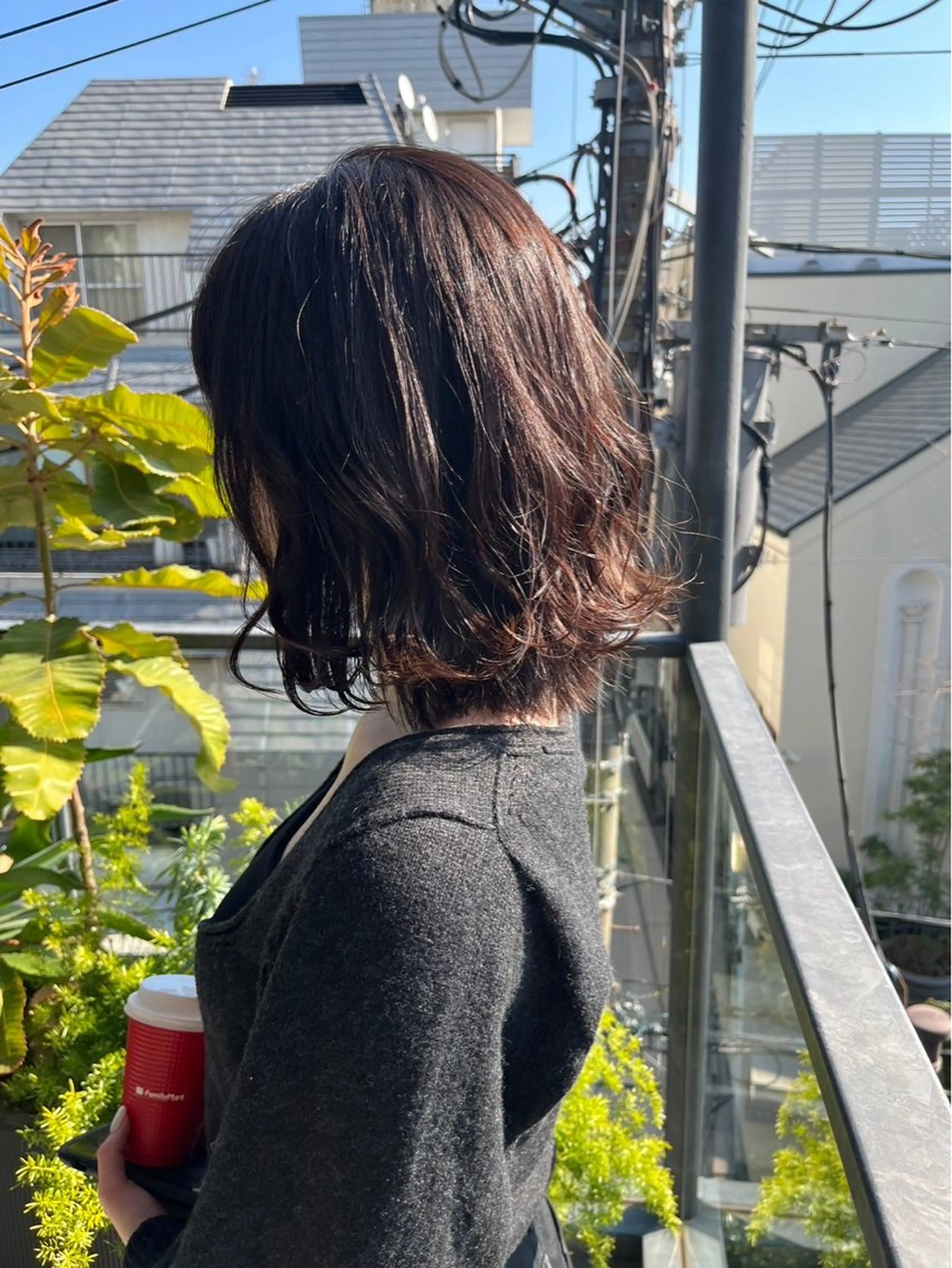 ミディアム パーマ ヘアアレンジ La.LAUREN【ラ.ローレン】所属・透明感カラー/レイ ヤー/hiromuのヘアスタイル