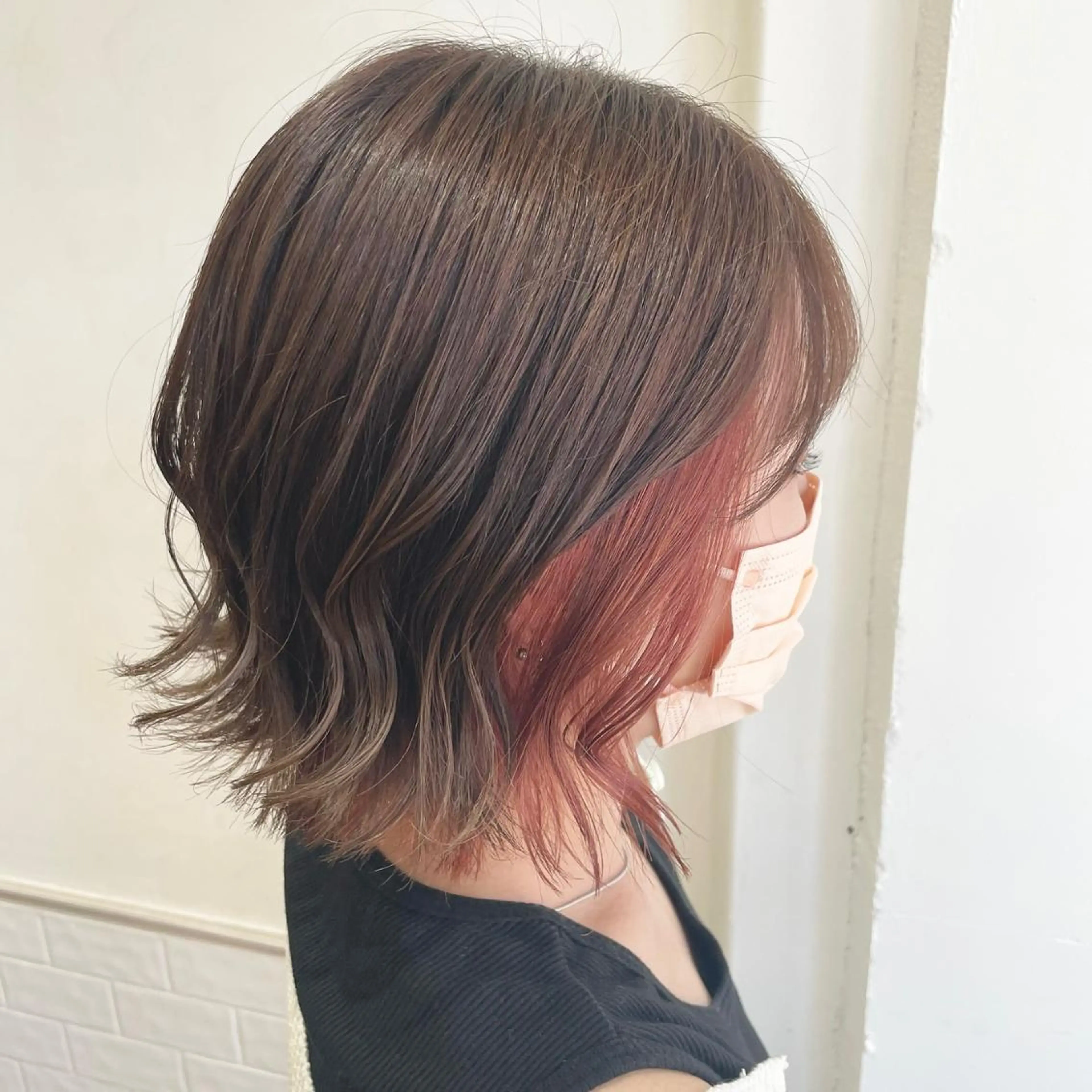 ミディアム ヘアカラー ROMEO京橋 MINAMIのヘアスタイル