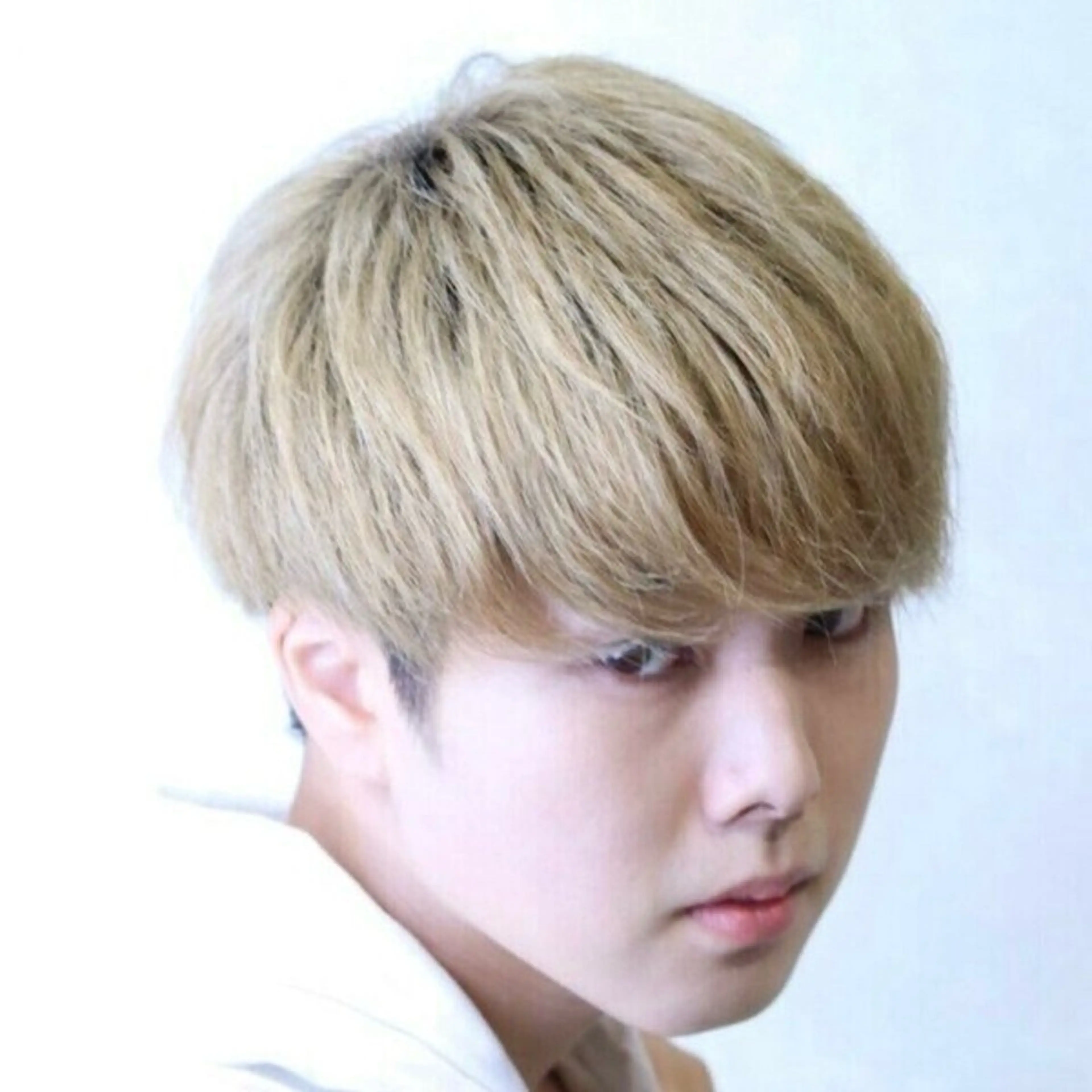 カラー メンズ マッシュ カット メンズ特化/パーマ/ ブリーチ/福島 千颯のヘアスタイル